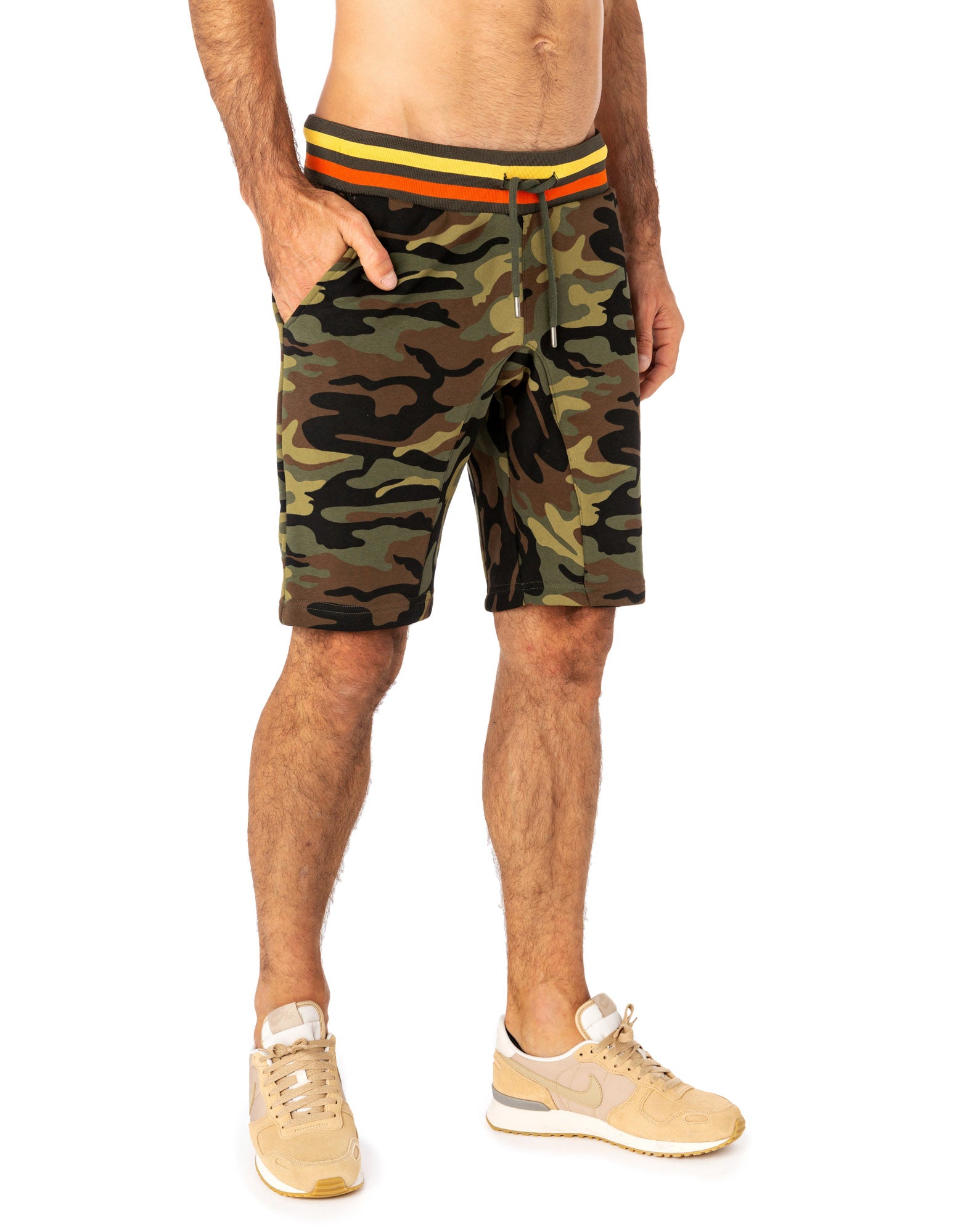 jogging short camo PULLIN en coton