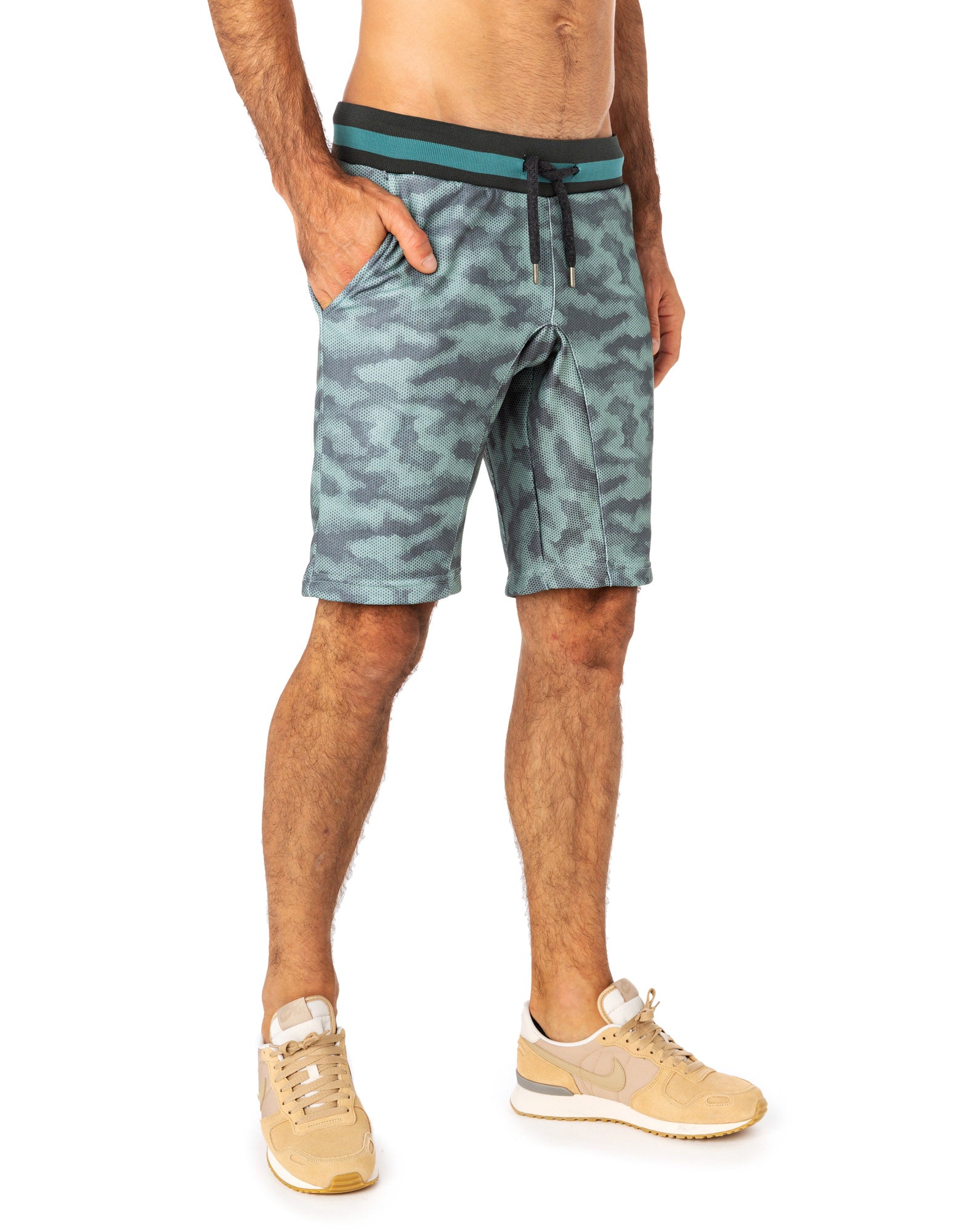 short joggging digital PULLIN en polyester
