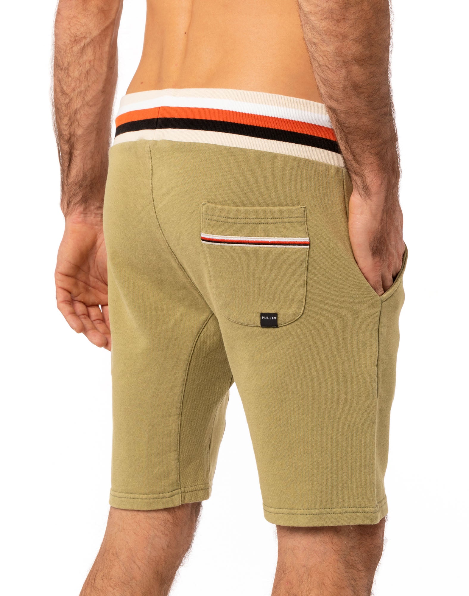 jogging short homme herb PULLIN en coton