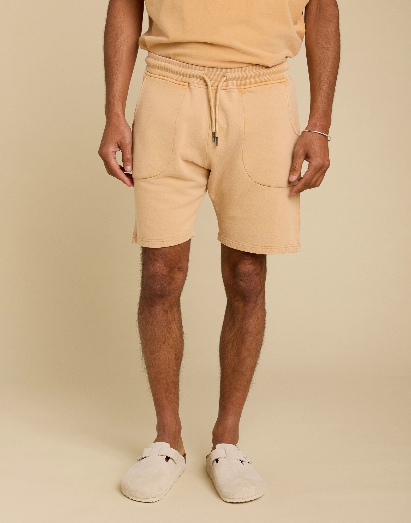 short jogging apricot PULLIN en coton