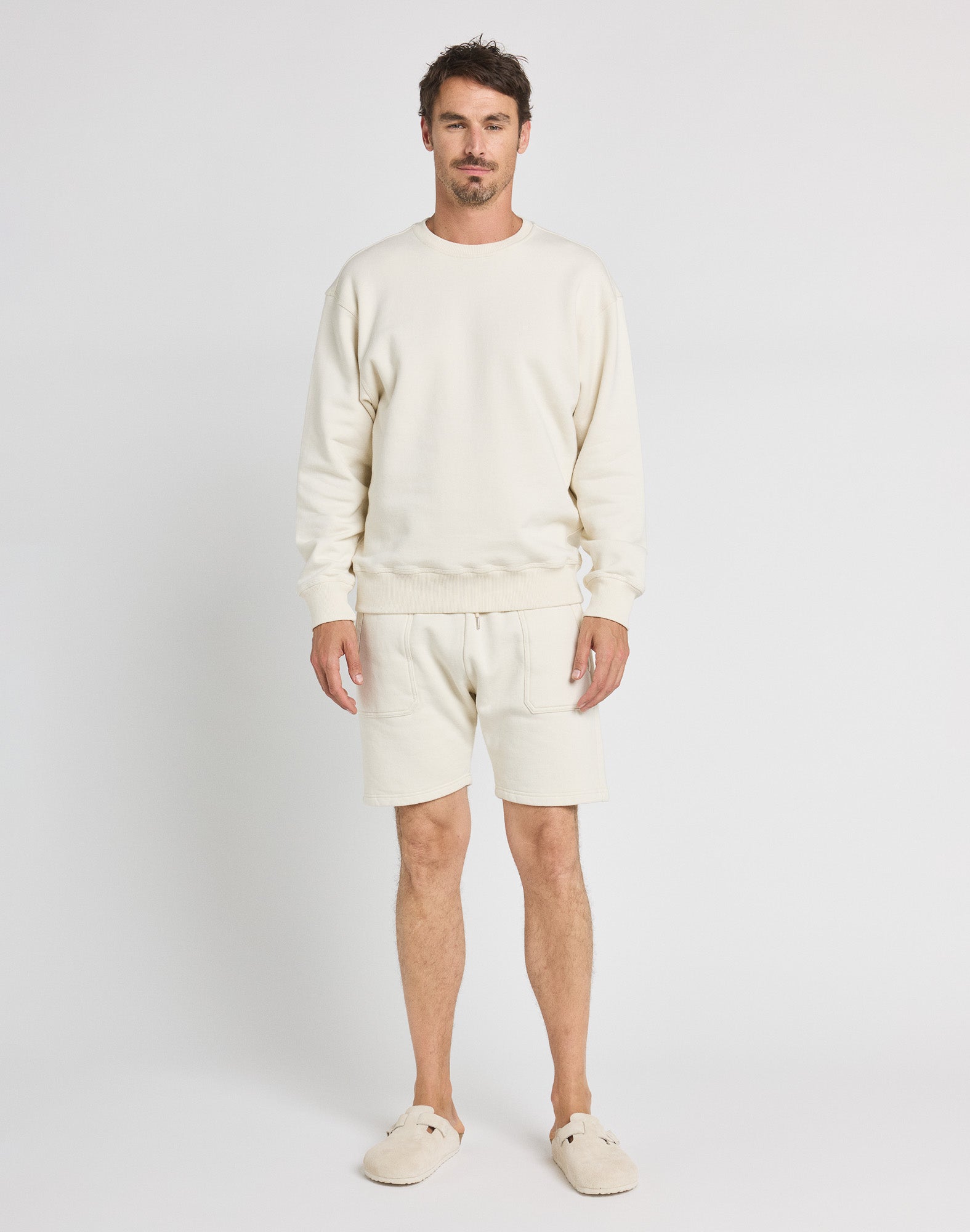 jogging short plainraw PULLIN