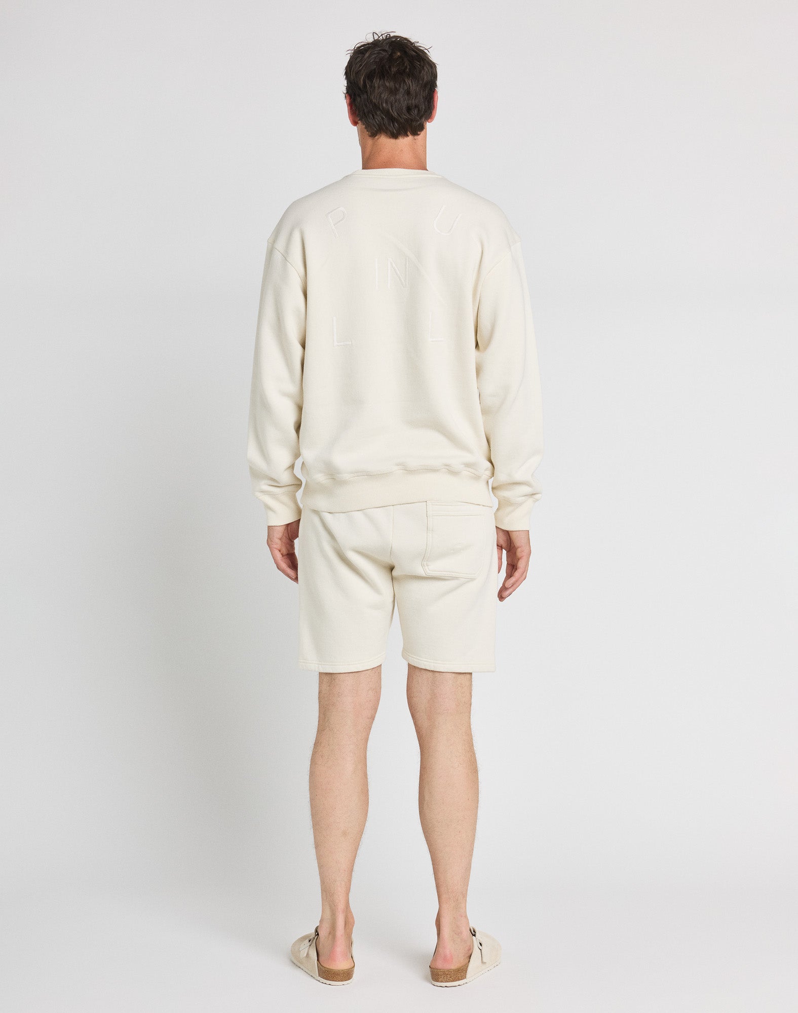 jogging short plainraw PULLIN