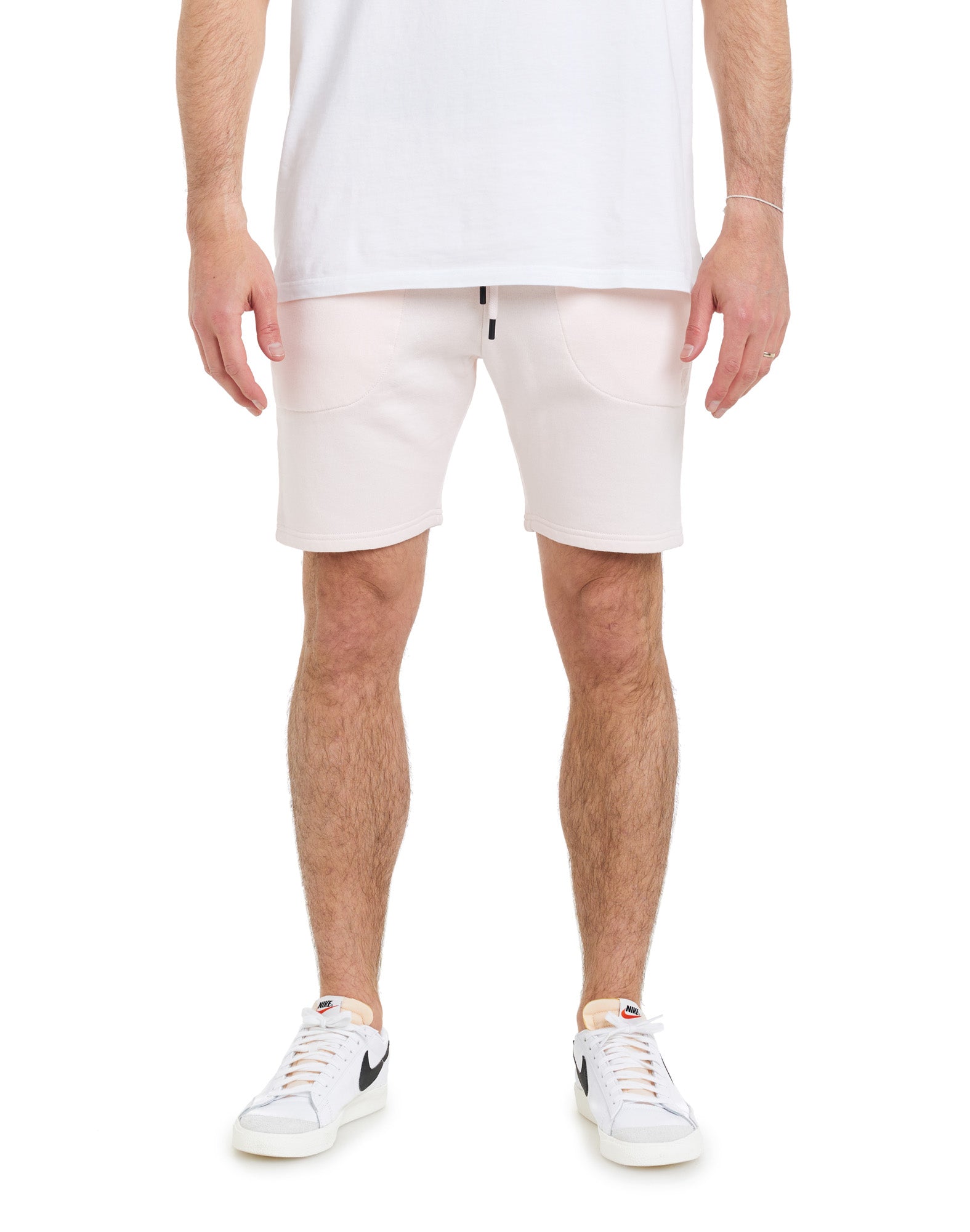 short joggging rose PULLIN en coton