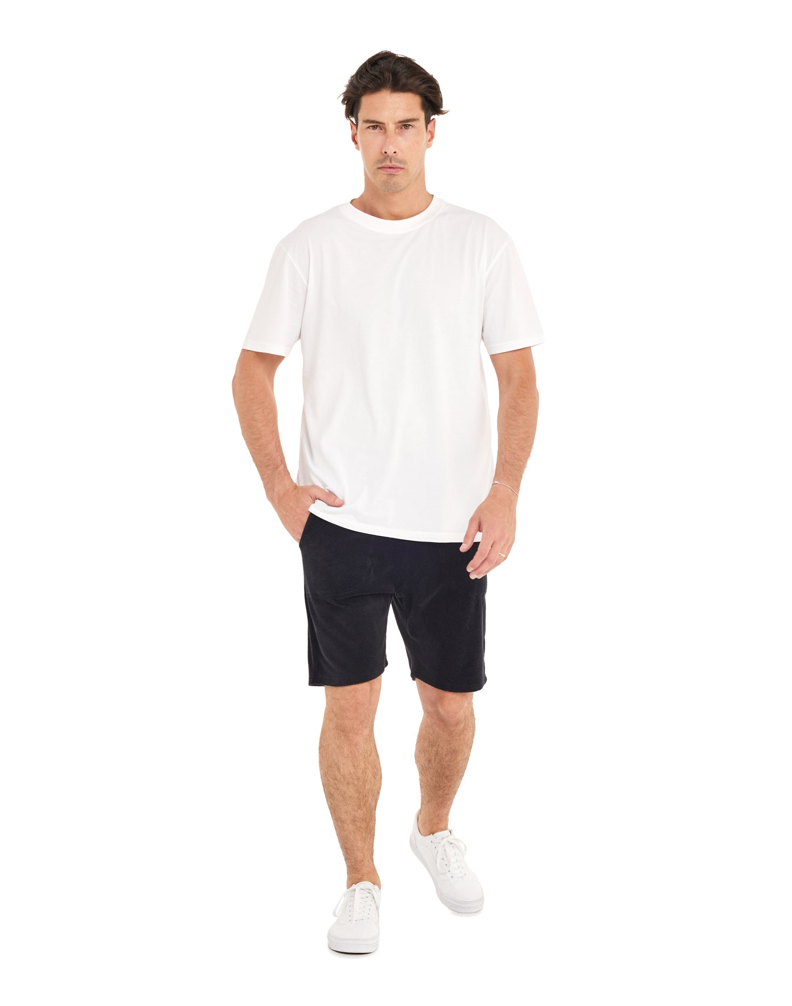 short joggging spongeblk PULLIN en coton