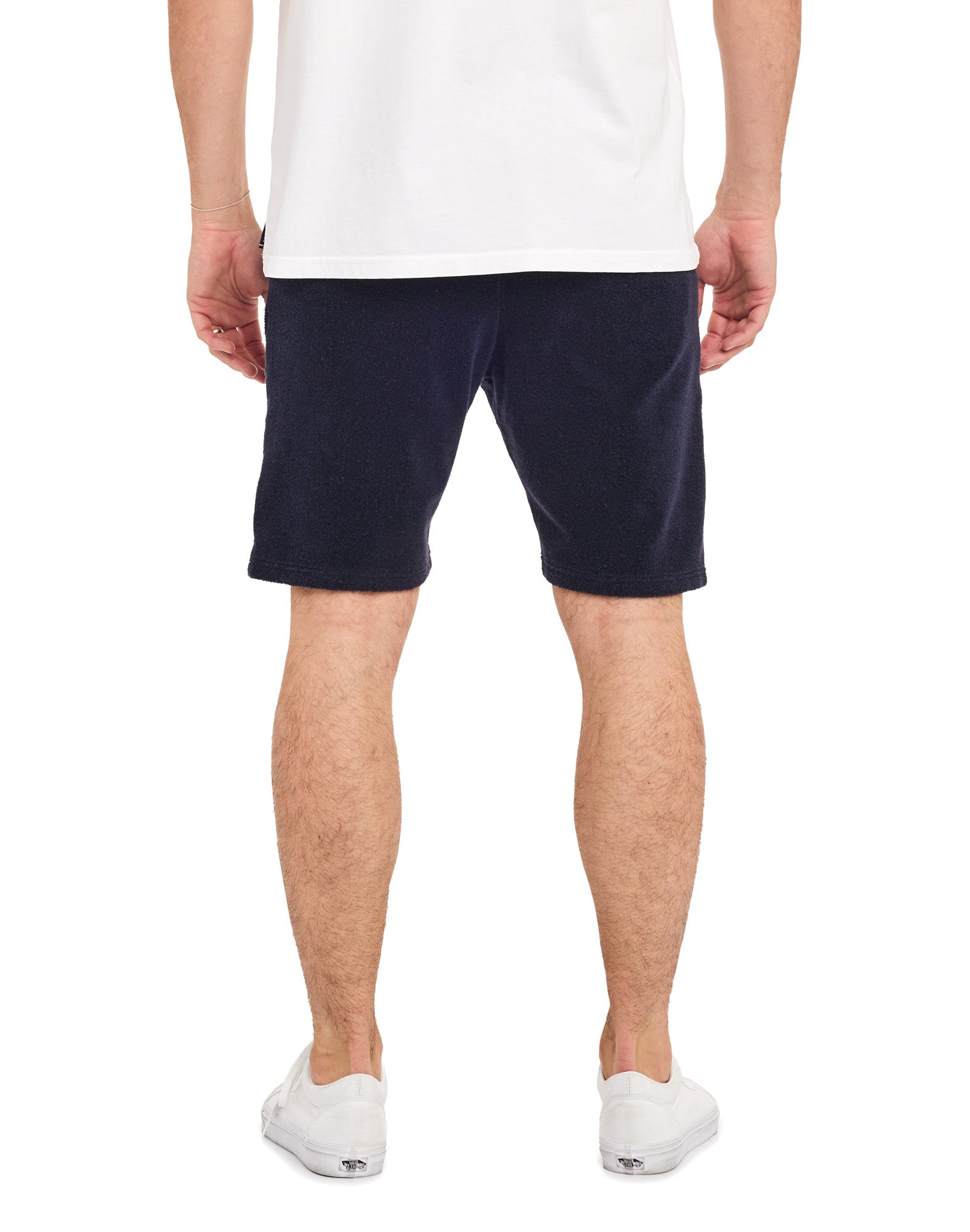 short joggging spongenavy PULLIN en coton