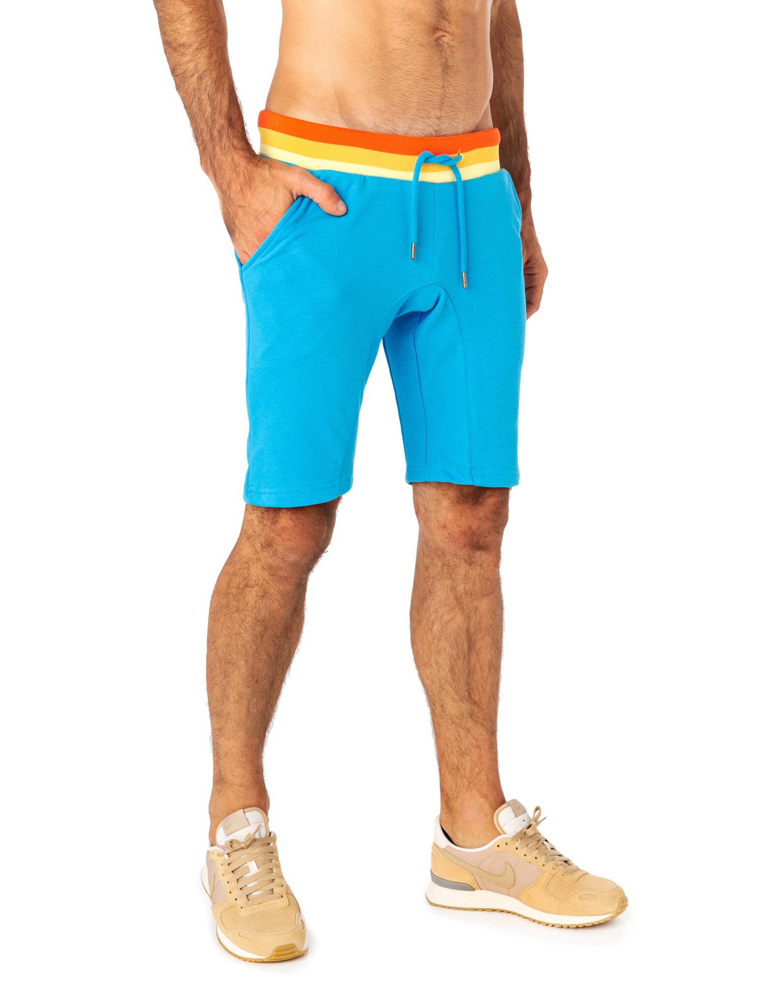 jogging short vintageblue PULLIN en coton