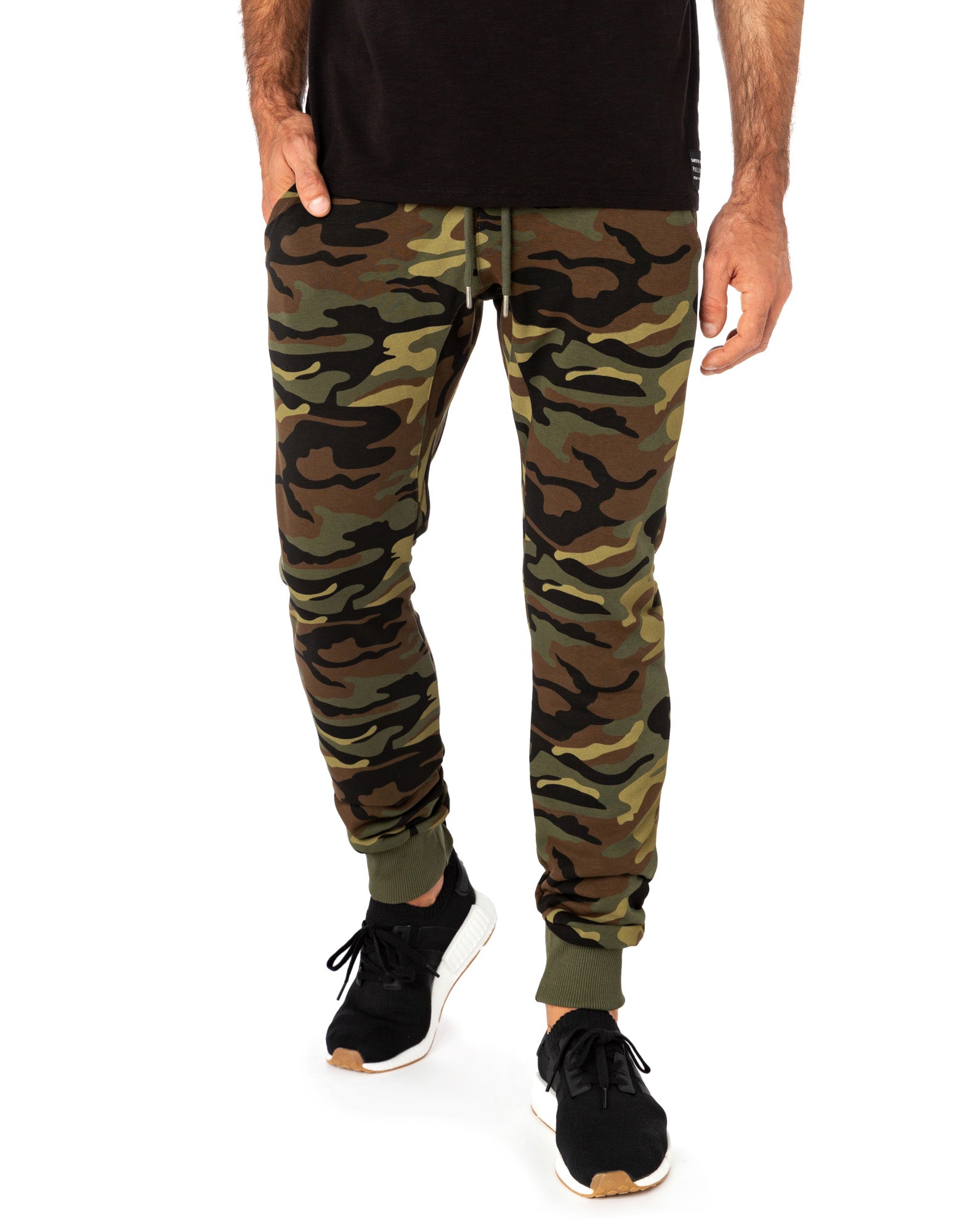 jogging slim camo PULLIN en coton