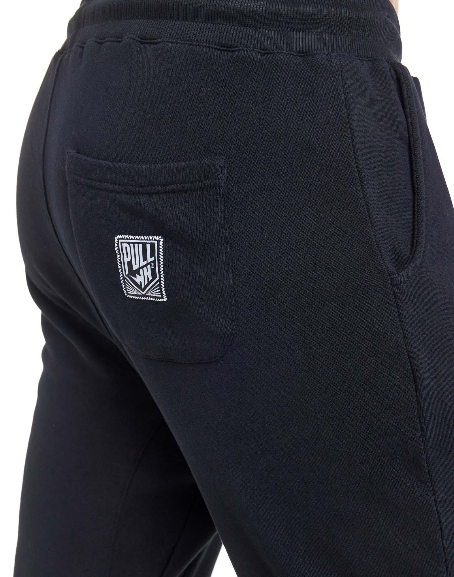 jogging black PULLIN en coton