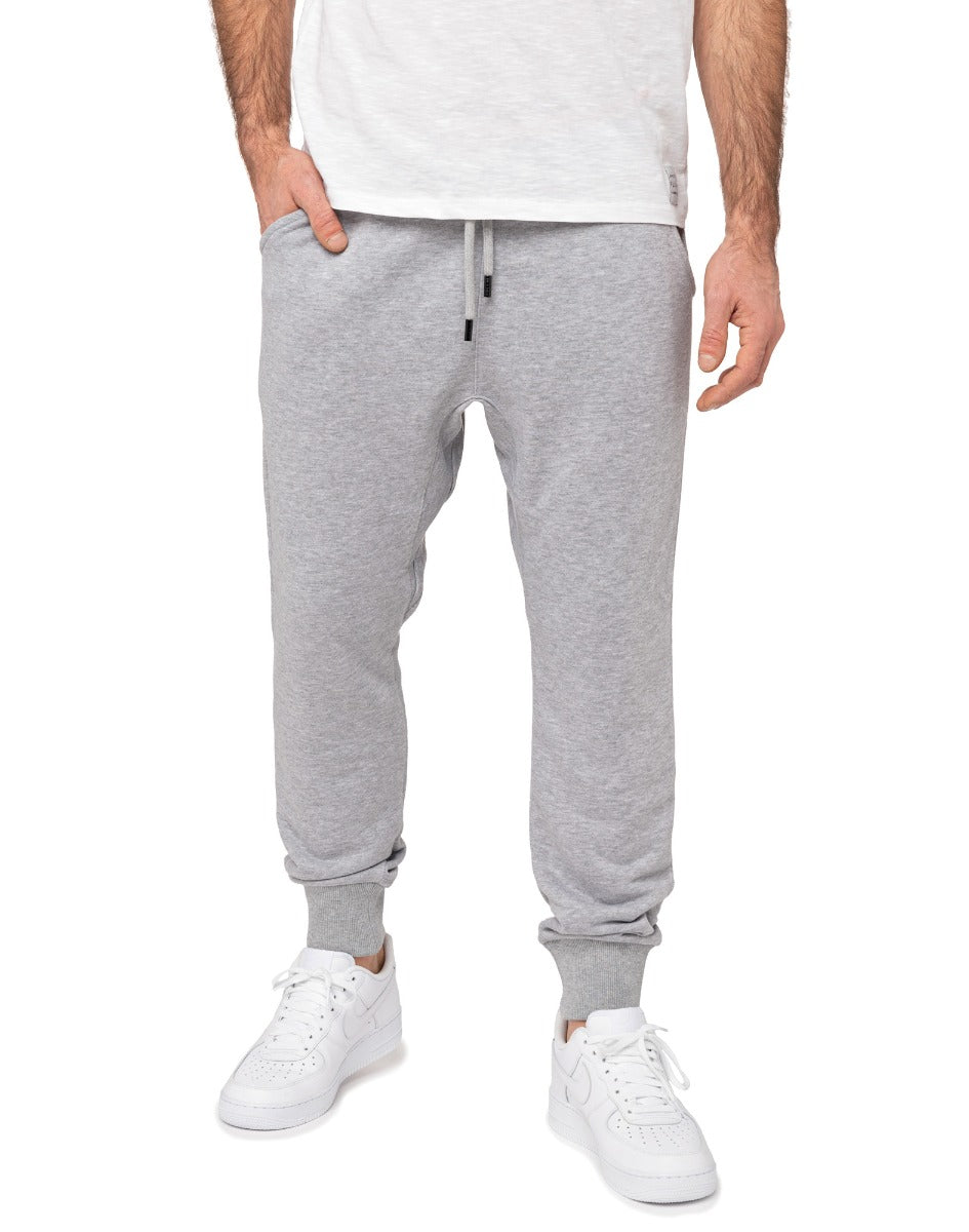 jogging loose ltgrey PULLIN en coton
