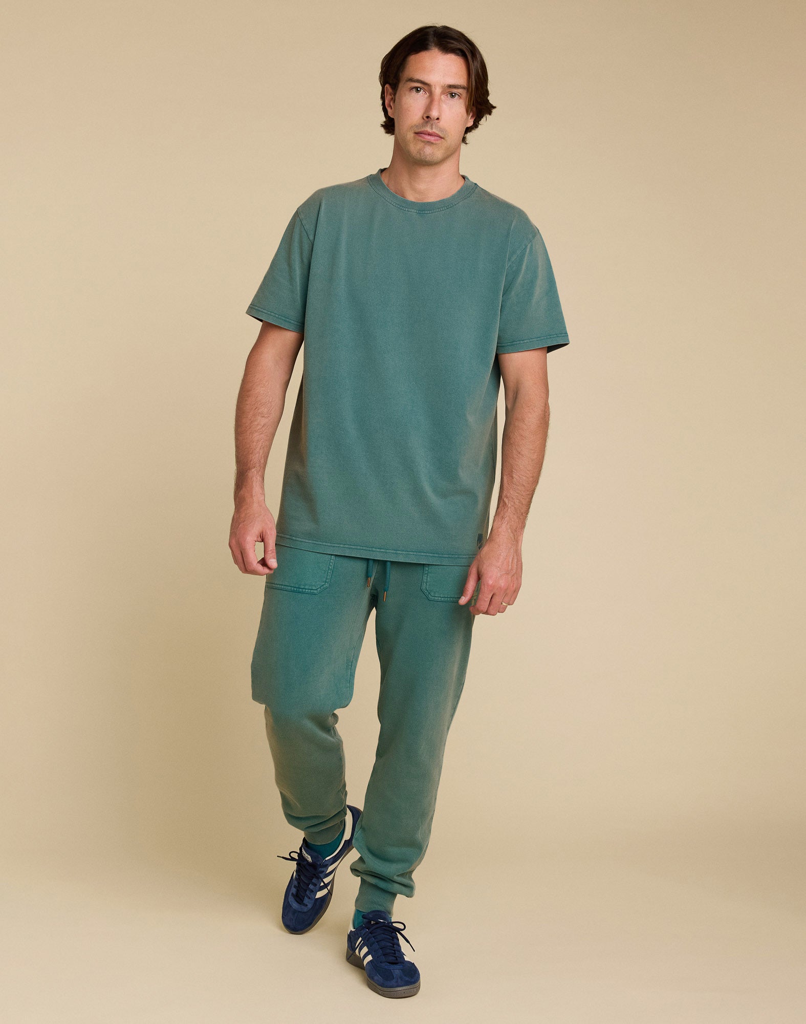 jogging teal PULLIN en coton