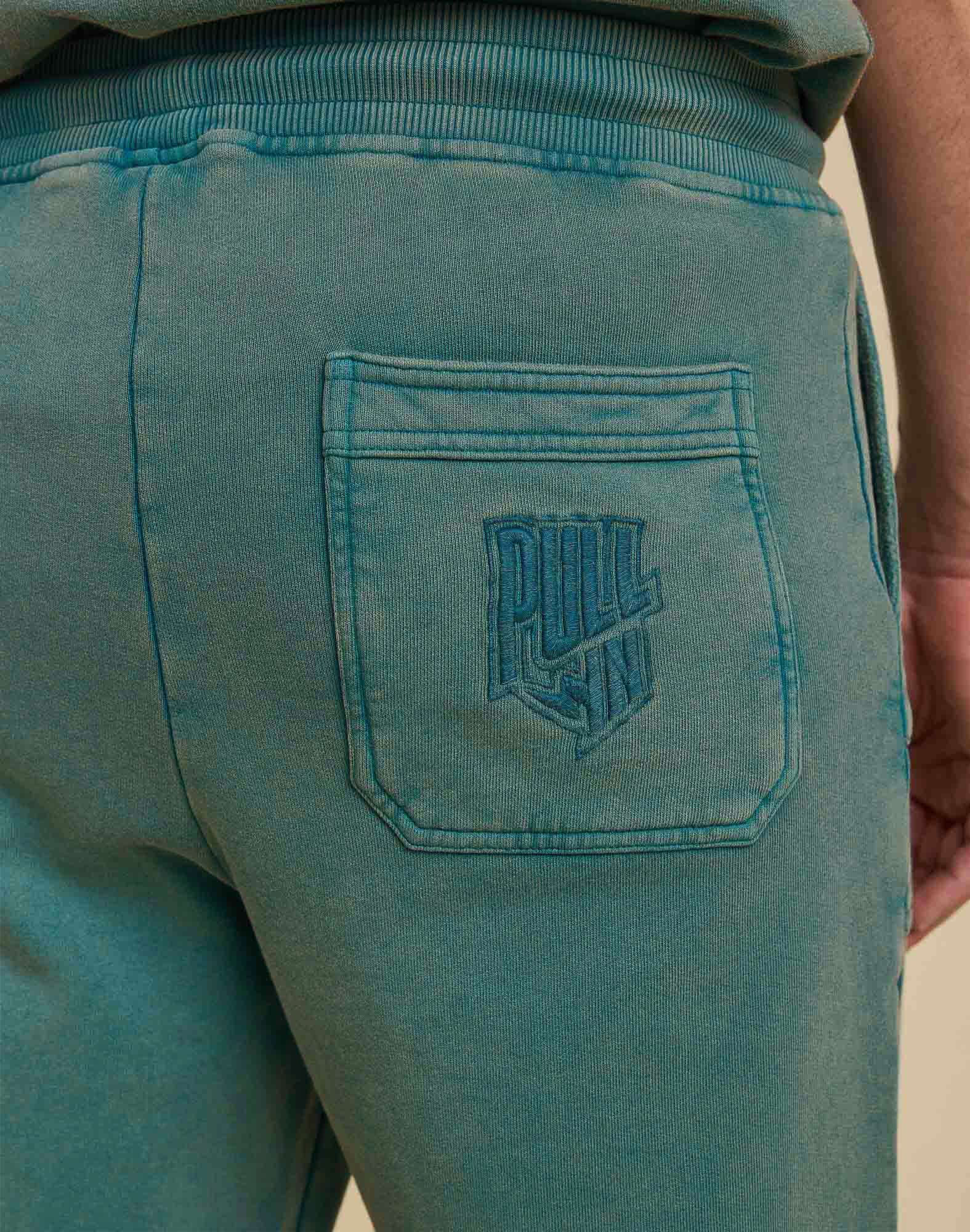 jogging teal PULLIN en coton