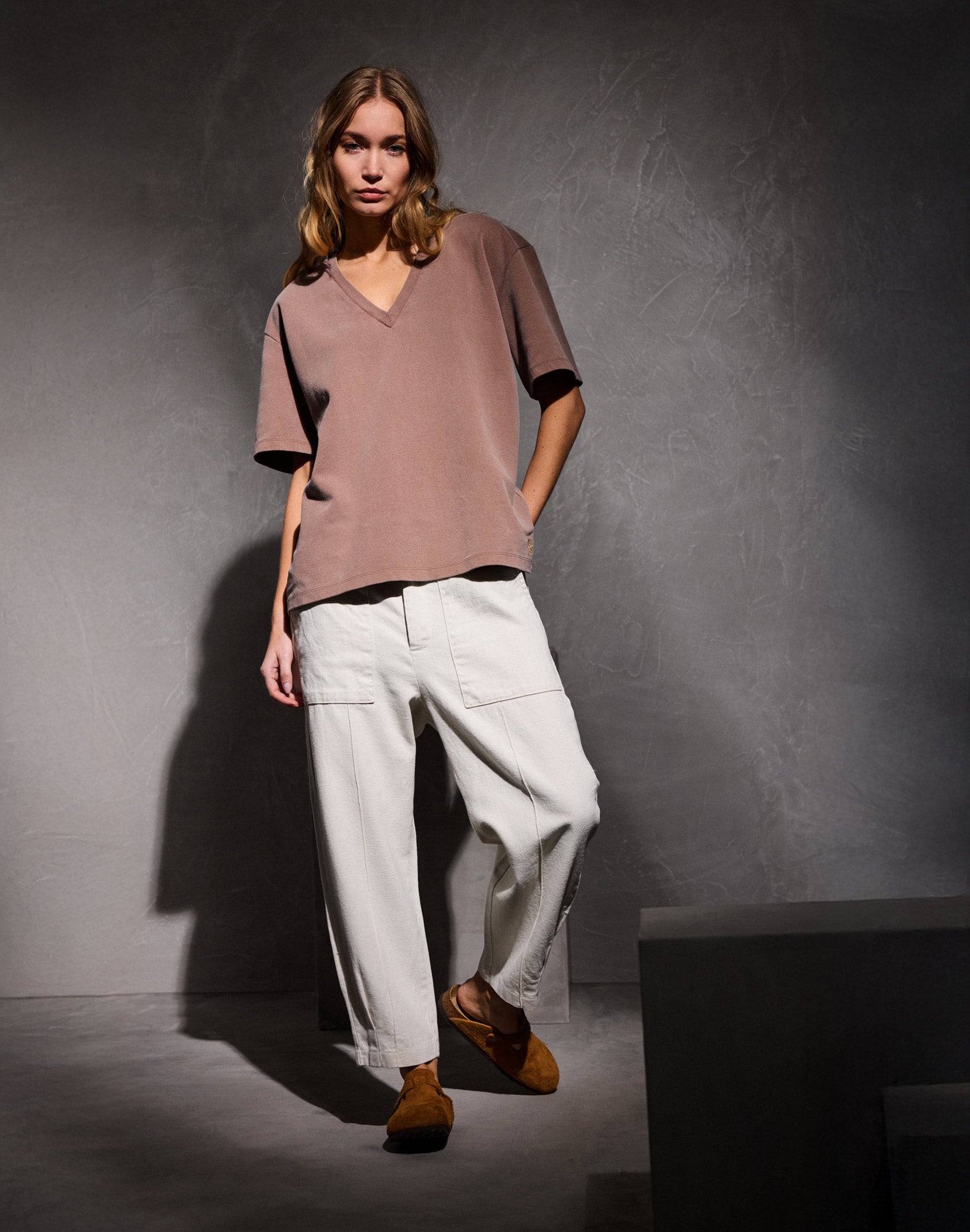 pantalon kendal antik PULLIN en lin