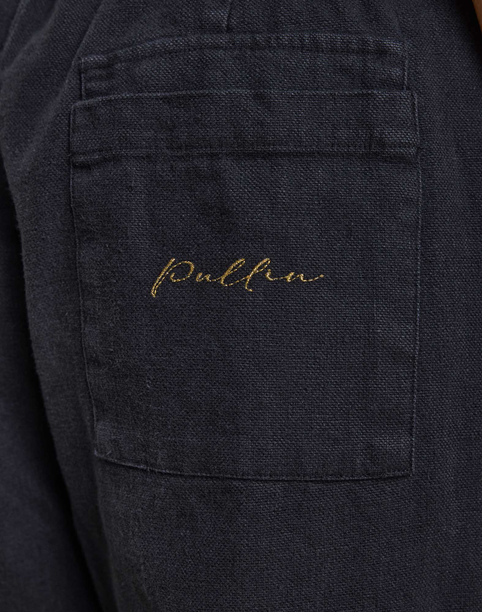 pantalon kendal black PULLIN en lin