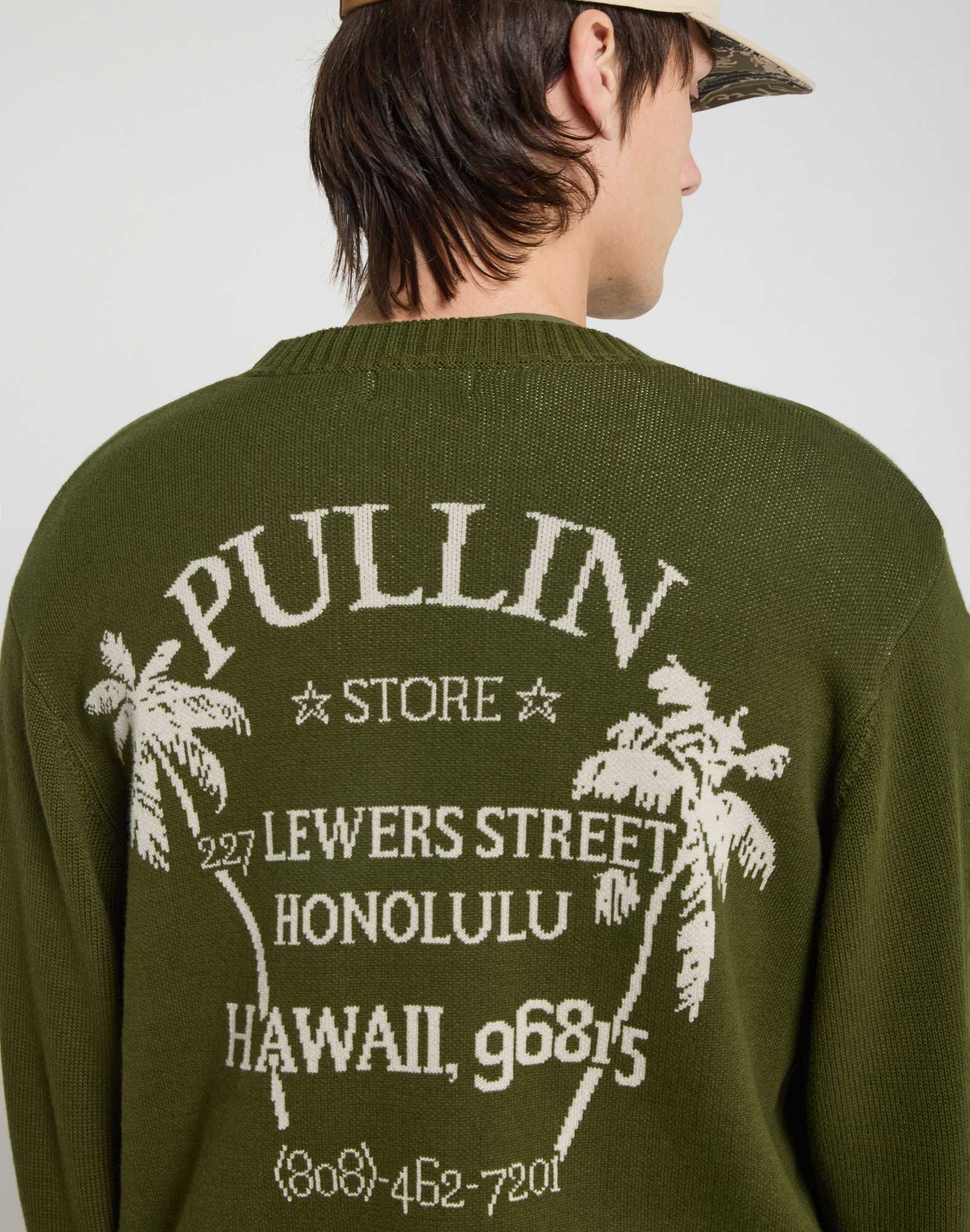 pull knit honolulu PULLIN en coton