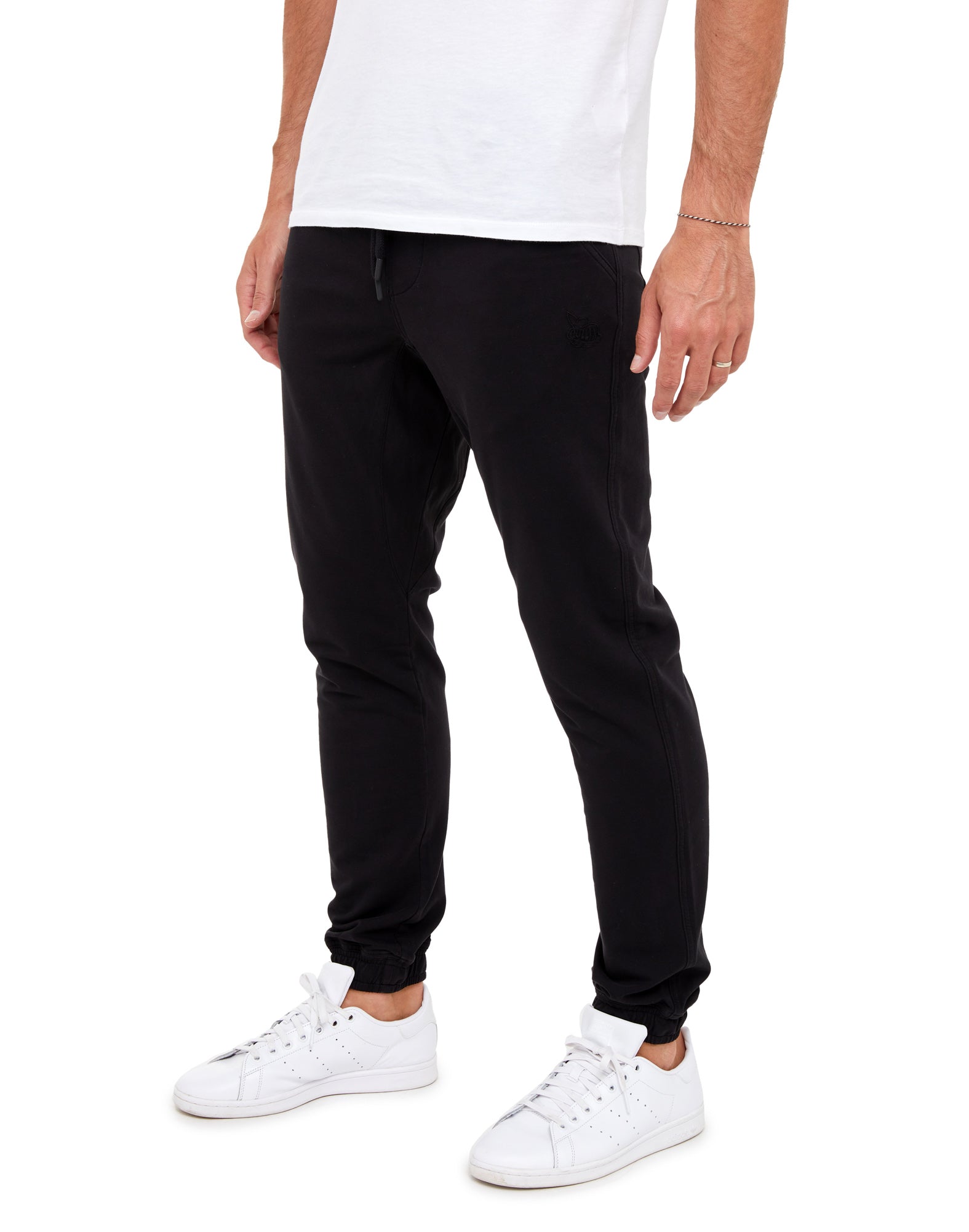 jogging black PULLIN en coton