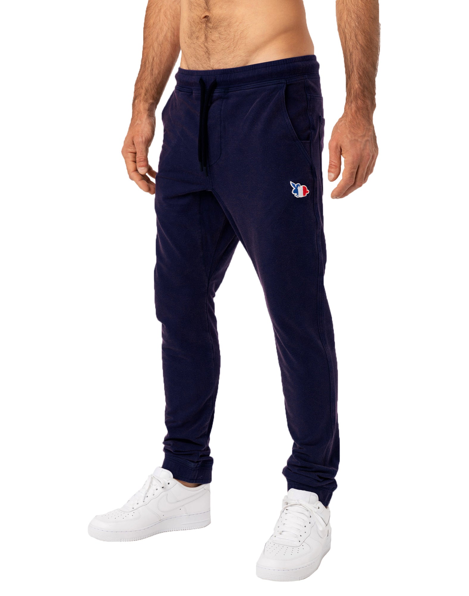 jogging lapin navy PULLIN en coton