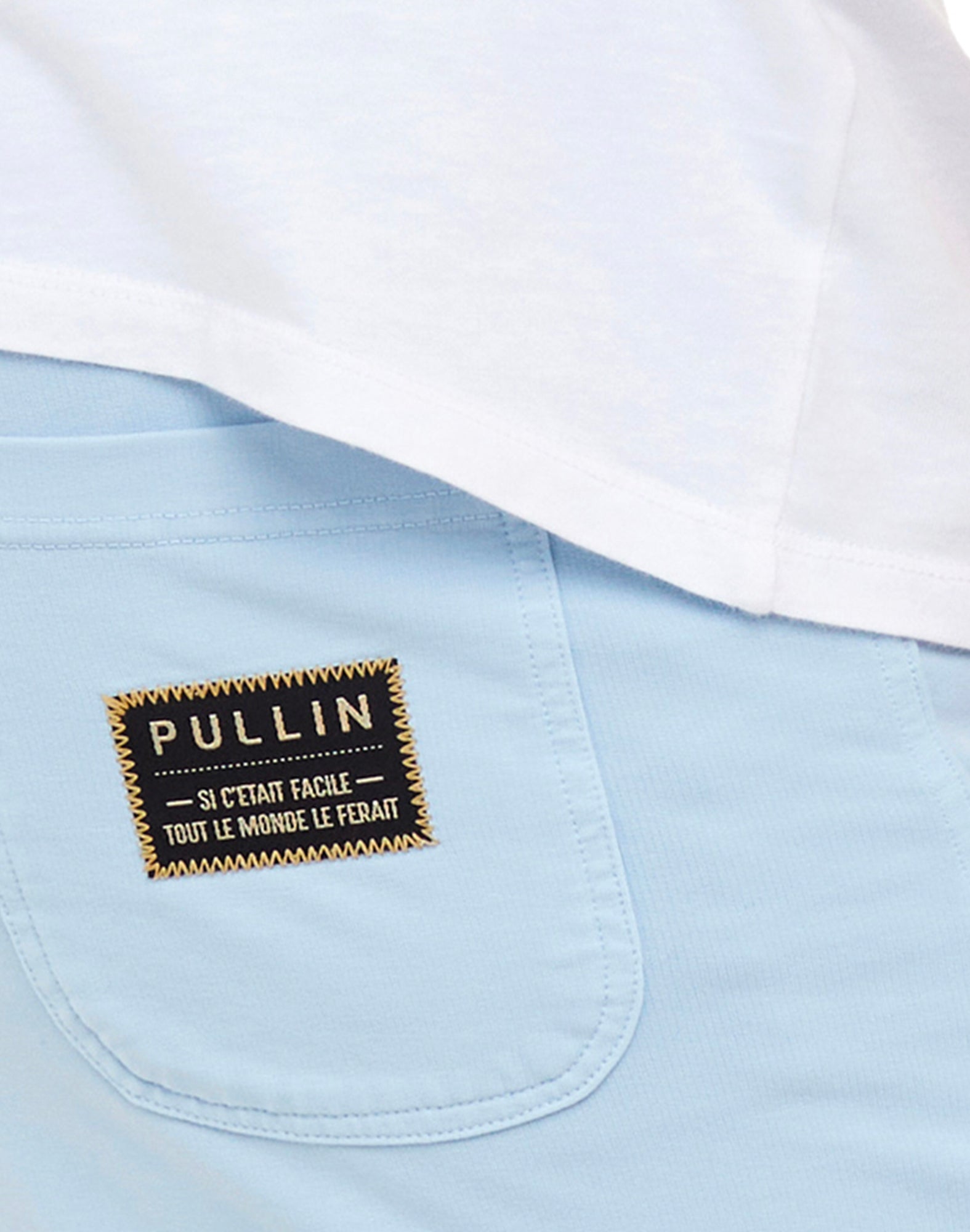 jogging blue PULLIN en coton