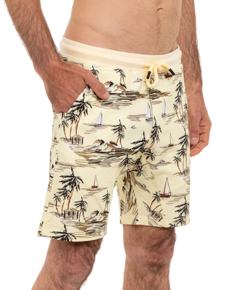 jogging short homme stlucia PULLIN en coton