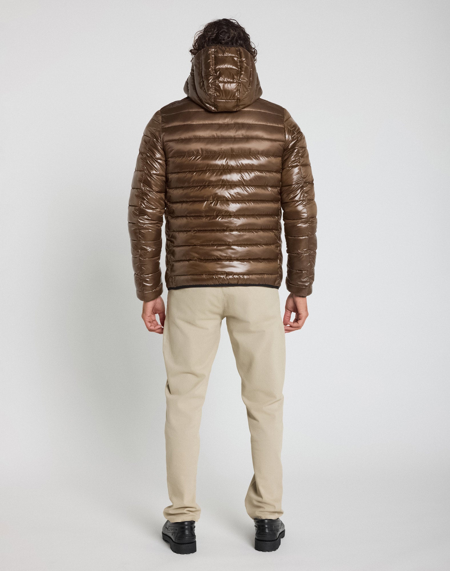 doudoune homme lucky browny PULLIN en nylon