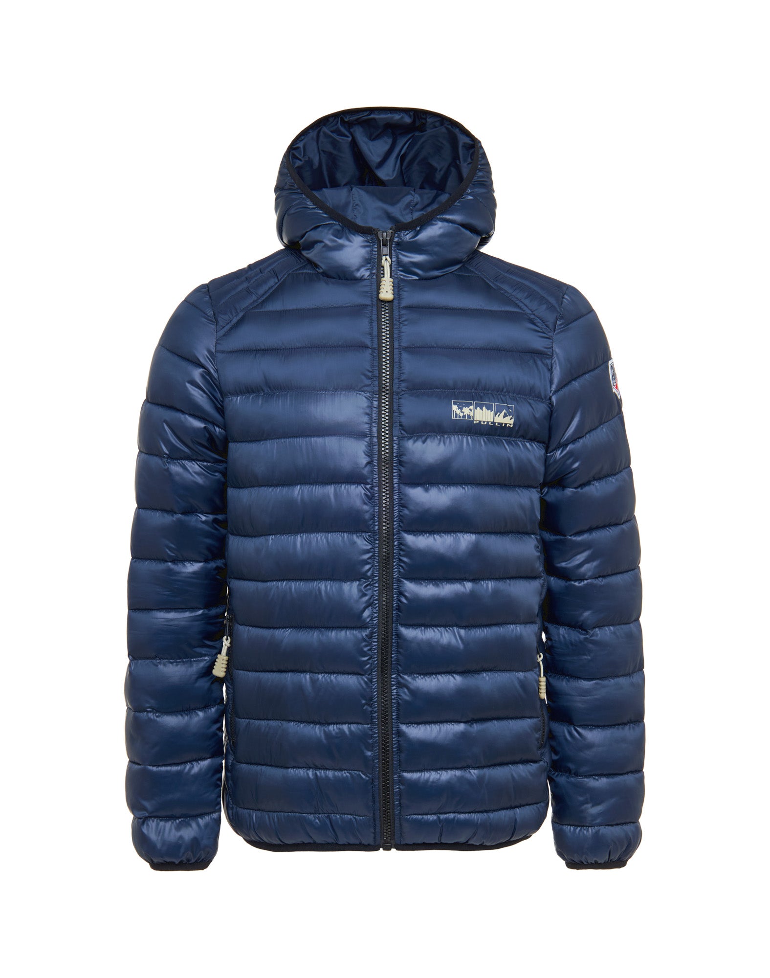 doudoune denim PULLIN en nylon