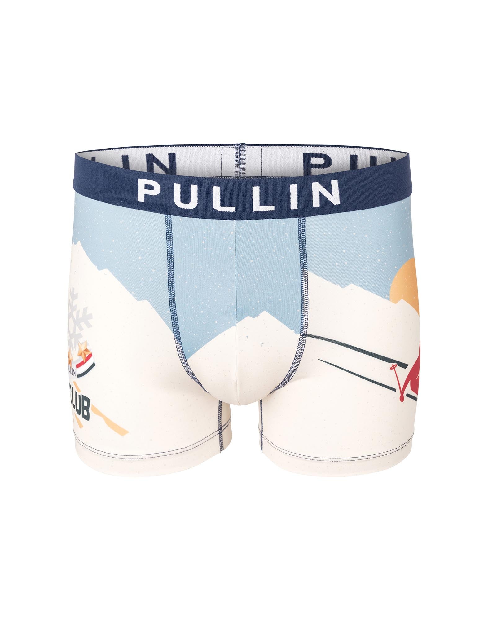 boxer homme imprimé boxer court 3etoile PULLIN en lycra
