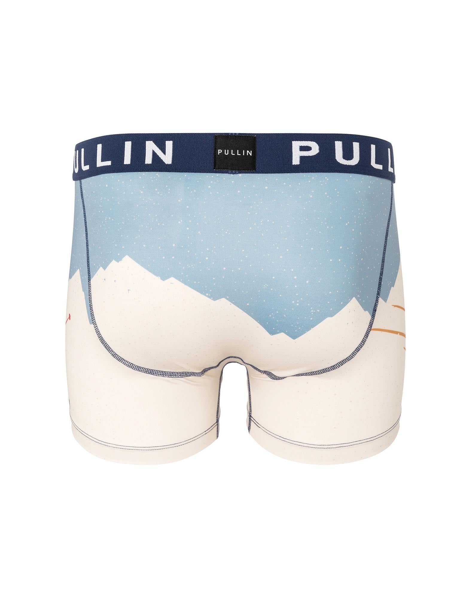 boxer homme imprimé boxer court 3etoile PULLIN en lycra