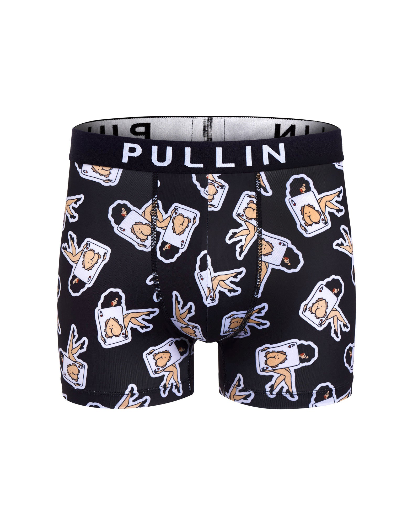 boxer court assdecoeur PULLIN en lycra