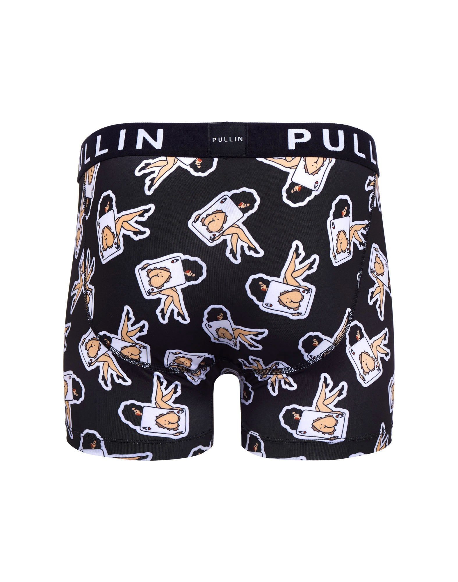 boxer court assdecoeur PULLIN en lycra