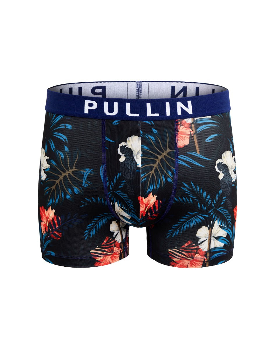 boxer homme boxer court blackparro PULLIN en lycra