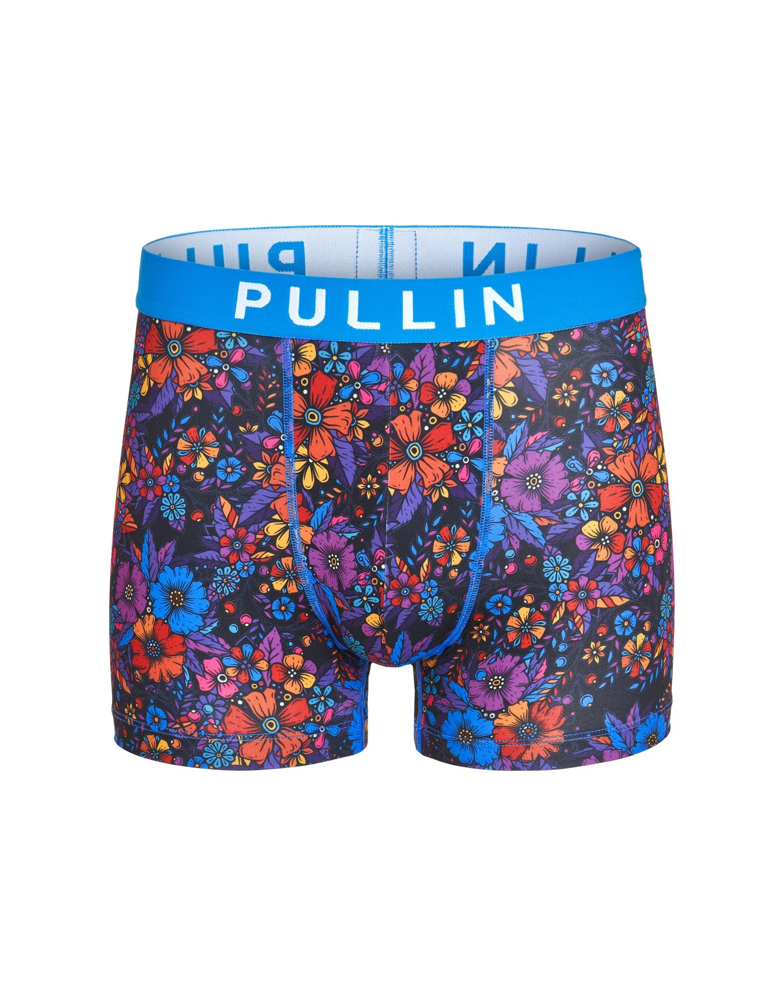 boxer court blueflo PULLIN en lycra