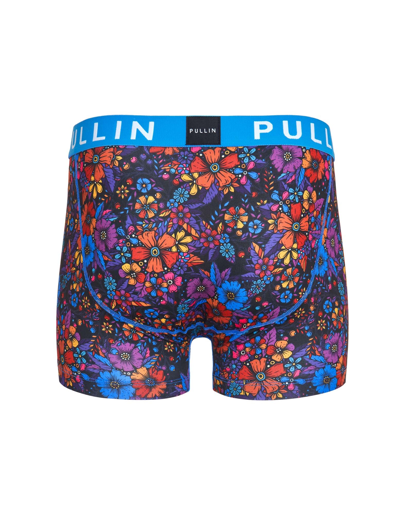 boxer court blueflo PULLIN en lycra