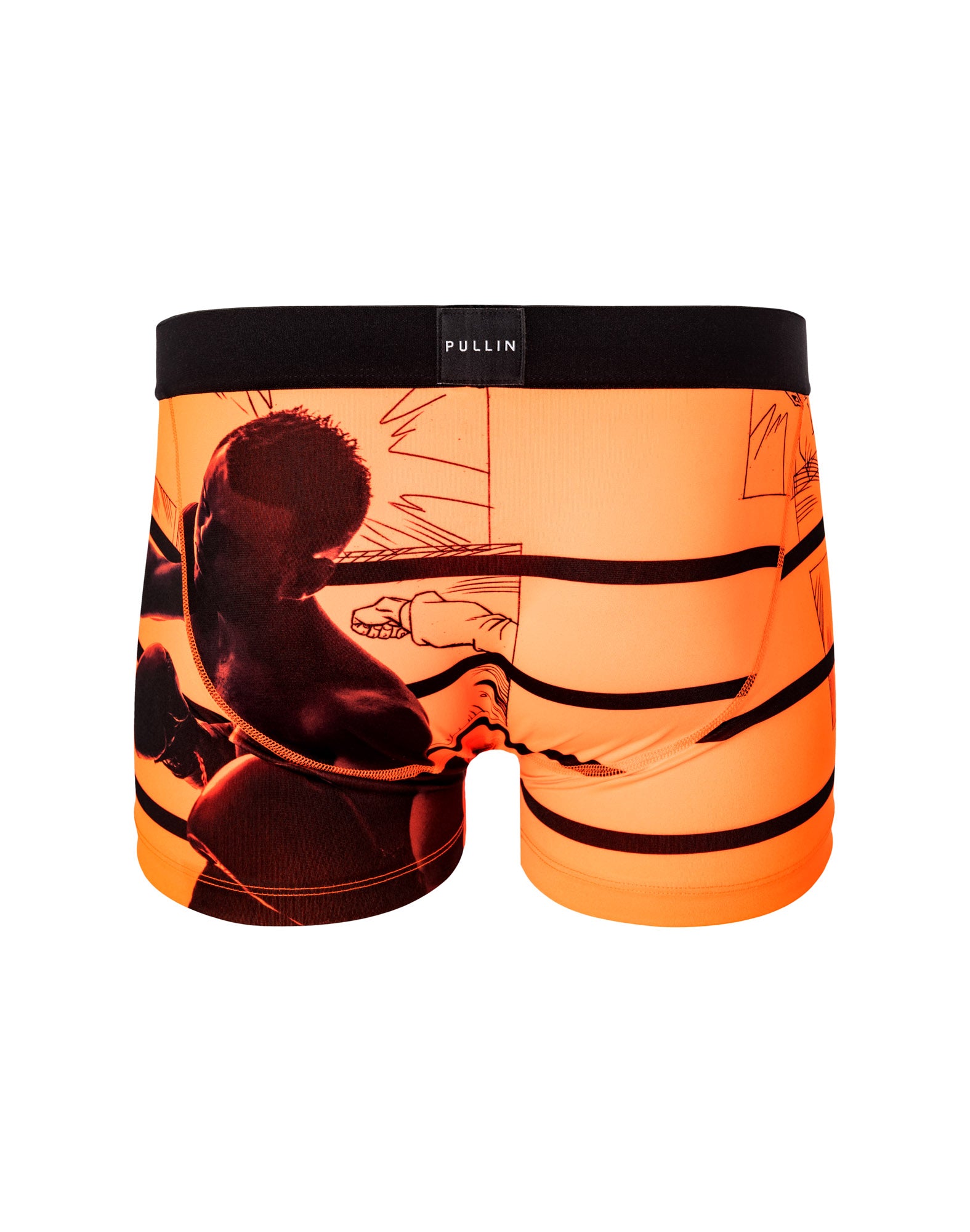 boxer court boom PULLIN en polyester