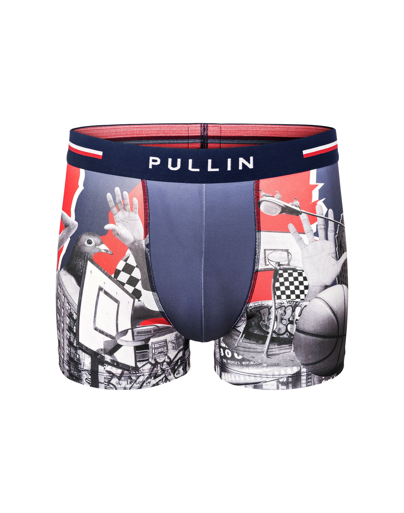 boxer court bronx PULLIN en polyester