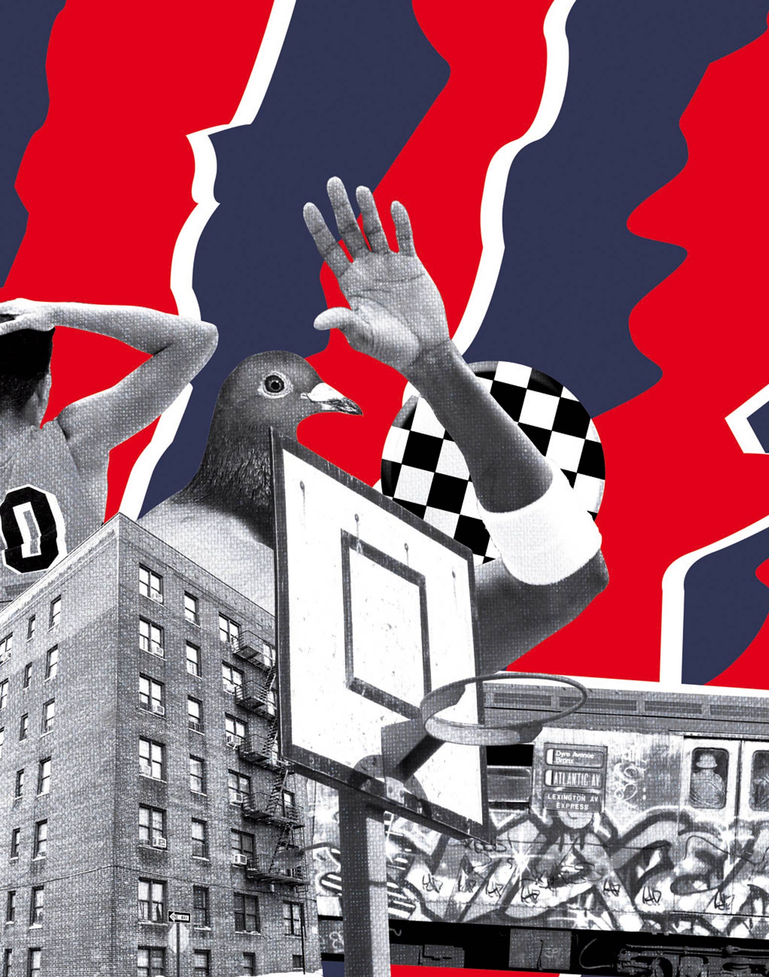 boxer court bronx PULLIN en polyester