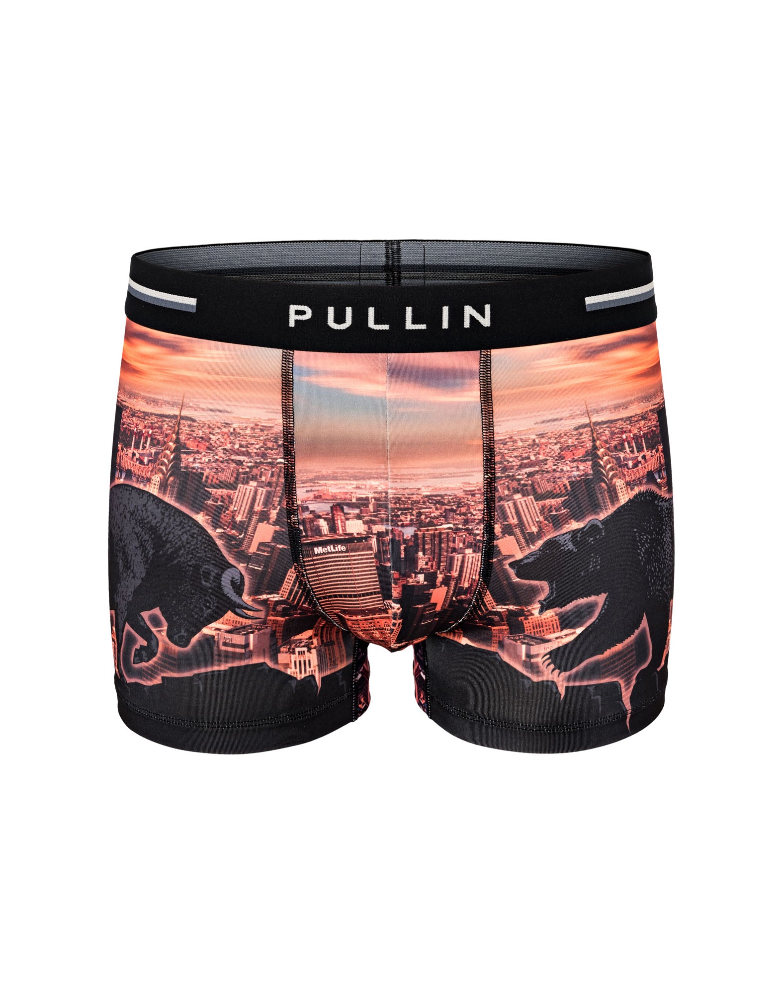 boxer court bullbear PULLIN en polyester