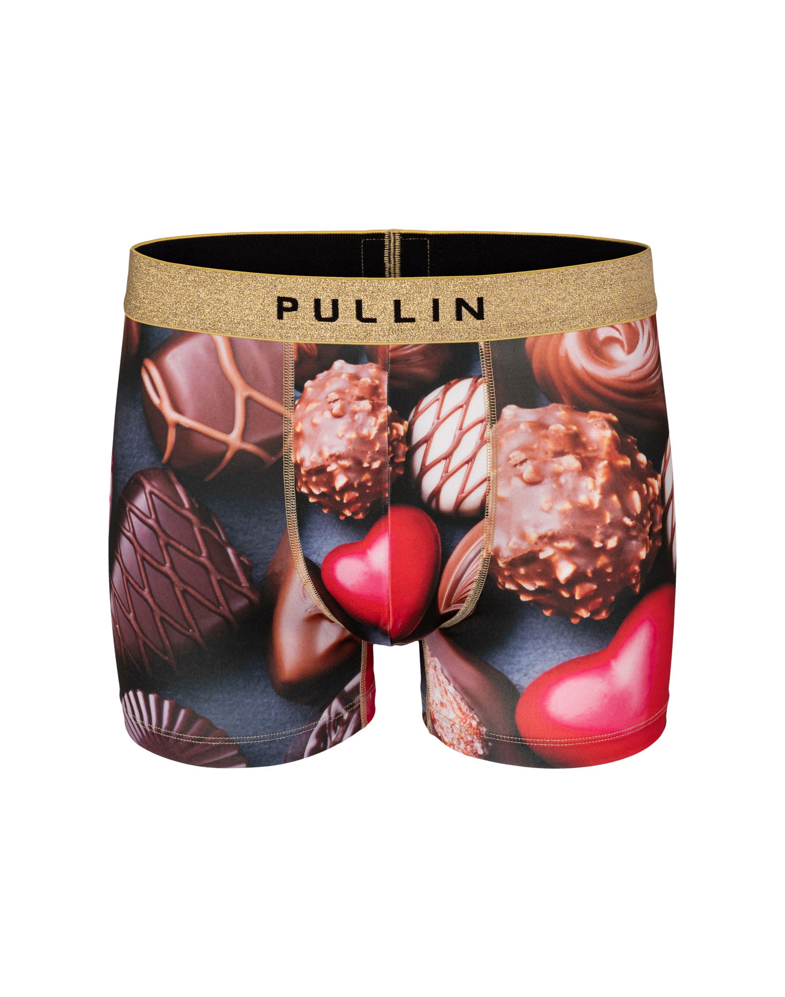 boxer court chocolove PULLIN en lycra