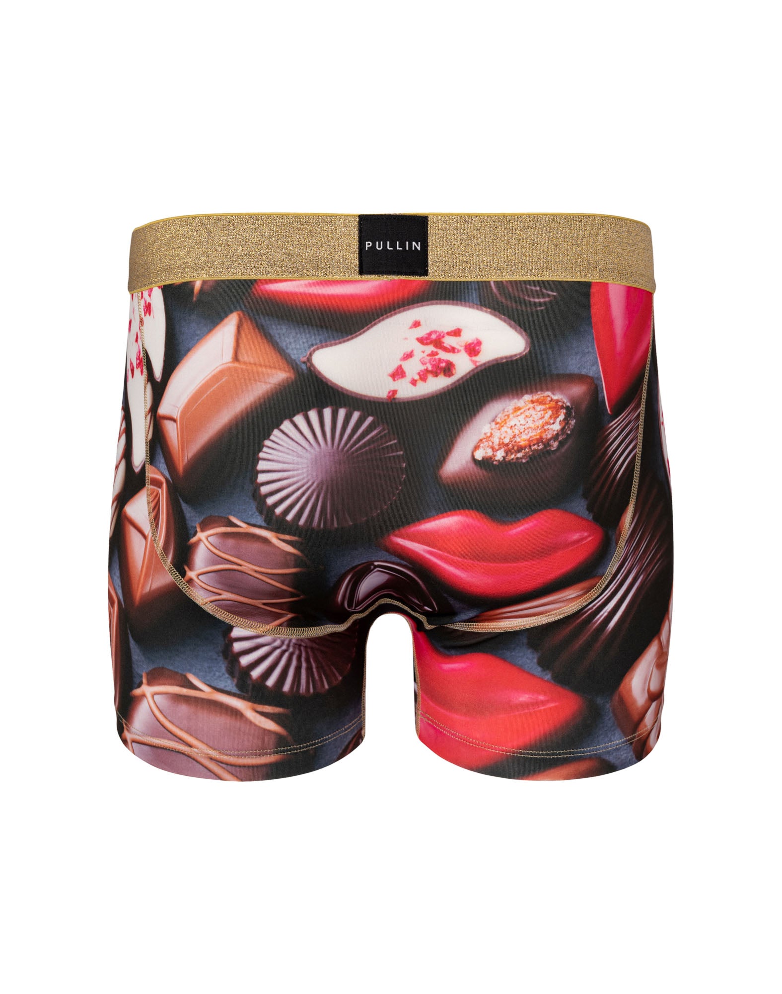 boxer court chocolove PULLIN en lycra