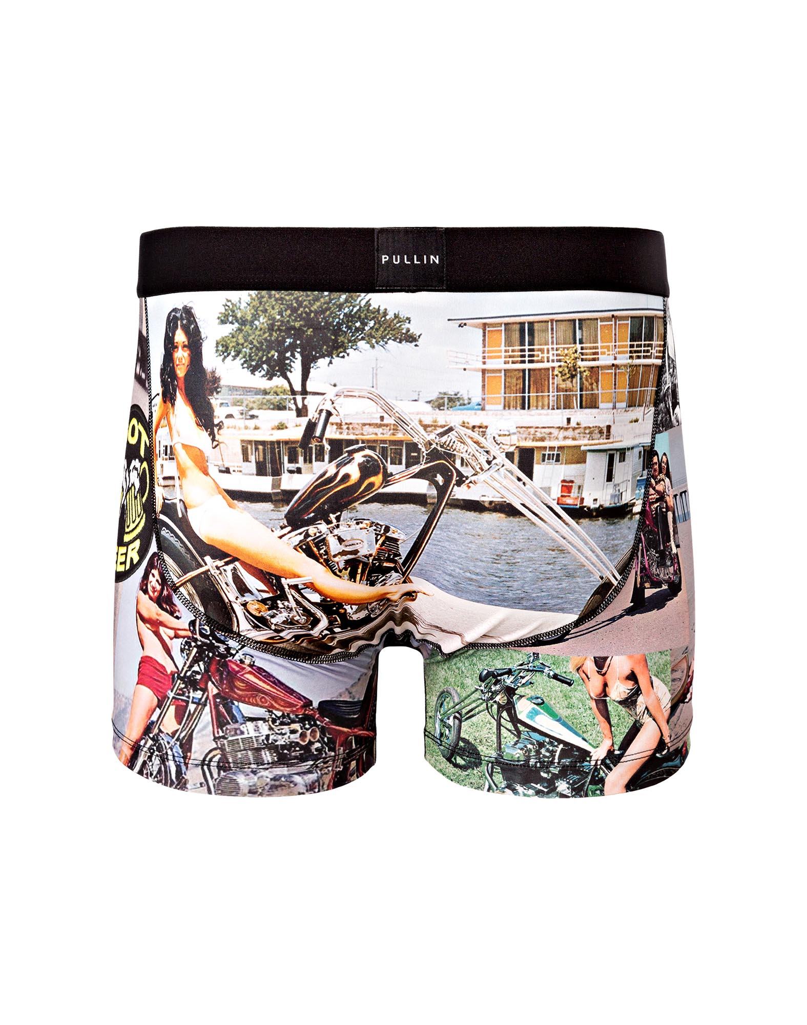 boxer court chopper PULLIN en polyester