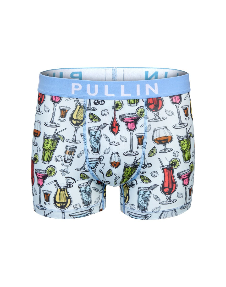 boxer homme boxer court coktails PULLIN en lycra