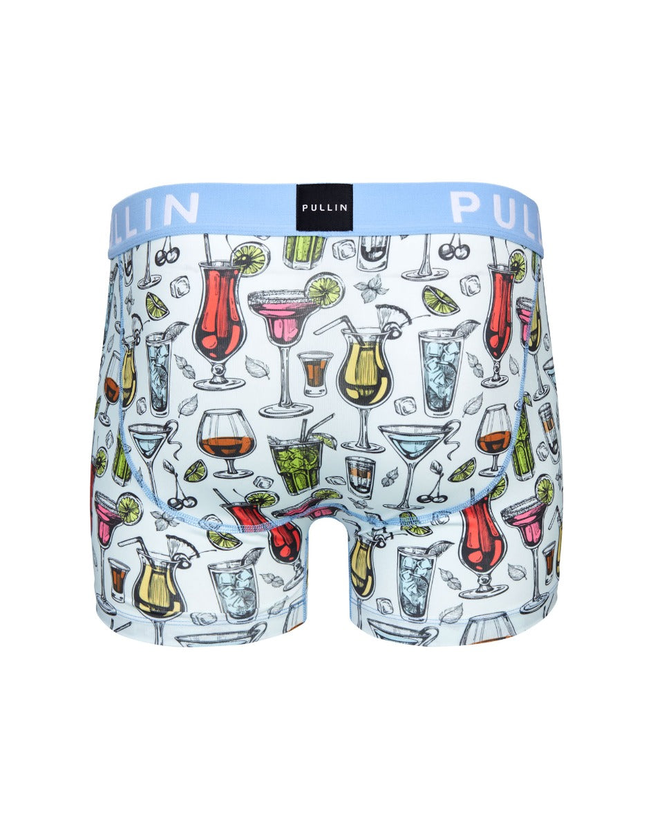 boxer homme boxer court coktails PULLIN en lycra