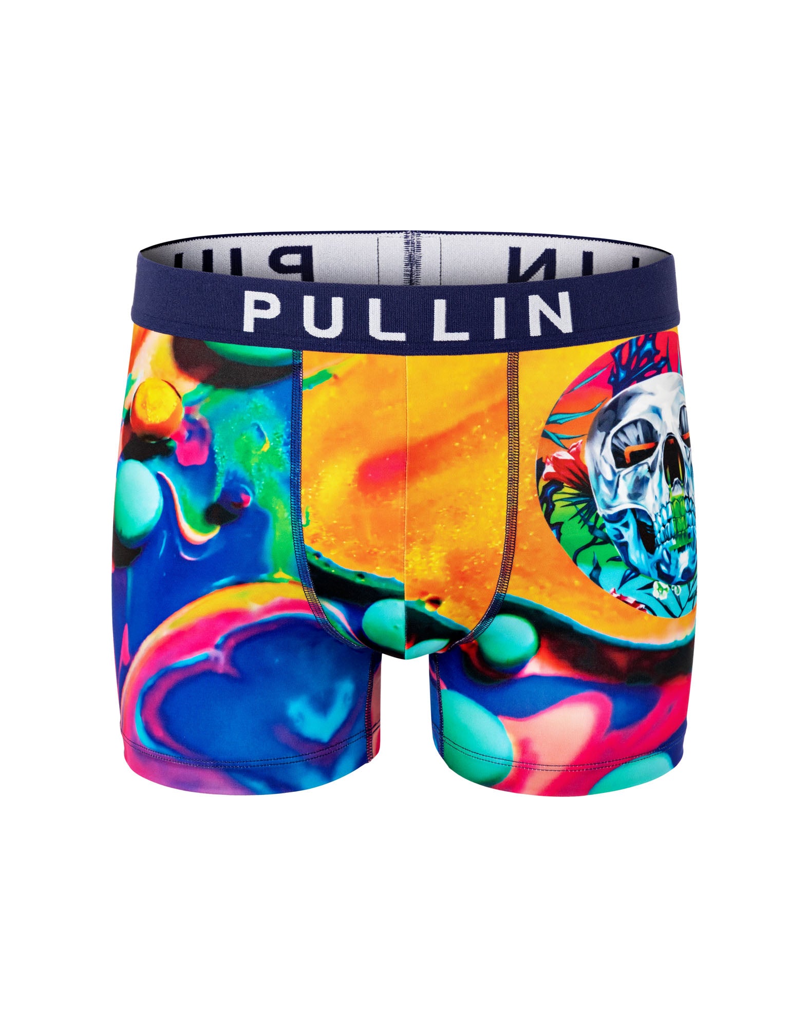 boxer court colorskull PULLIN en lycra