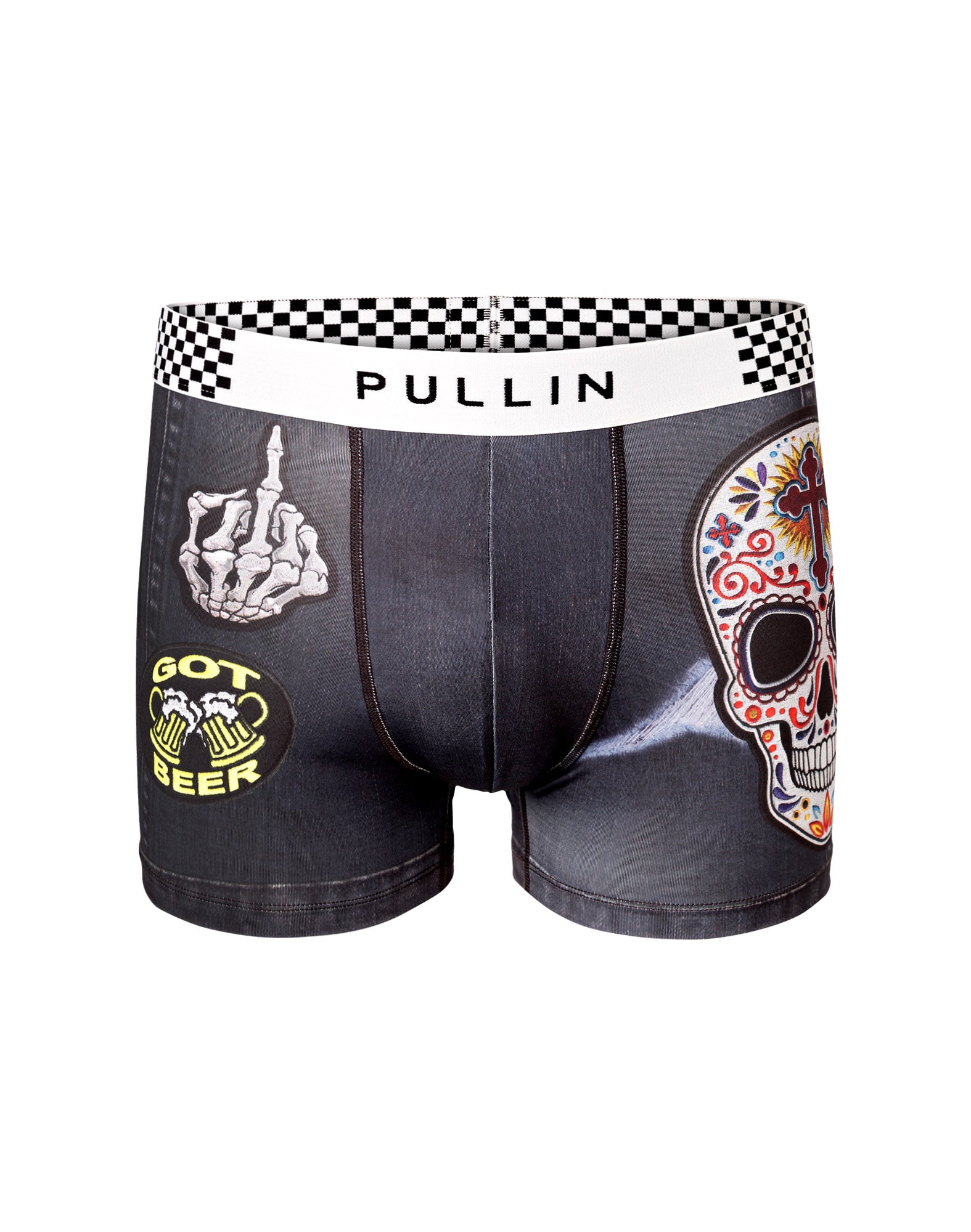 boxer court custom PULLIN en polyester