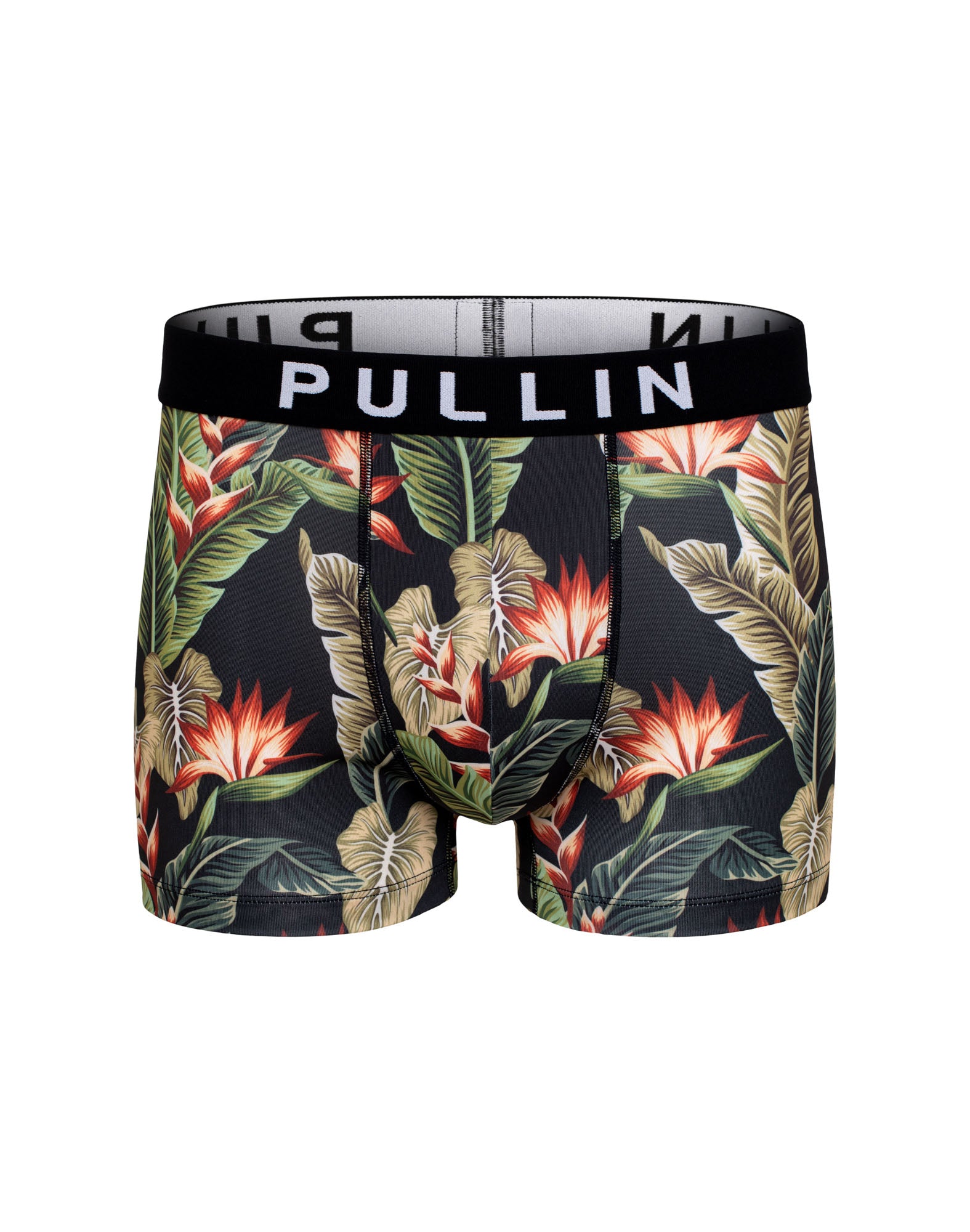 boxer homme boxer court darkfloral PULLIN en lycra