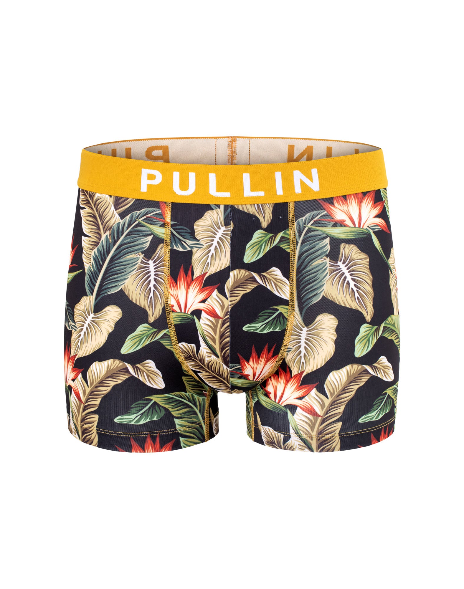 boxer court darkfloral PULLIN en lycra