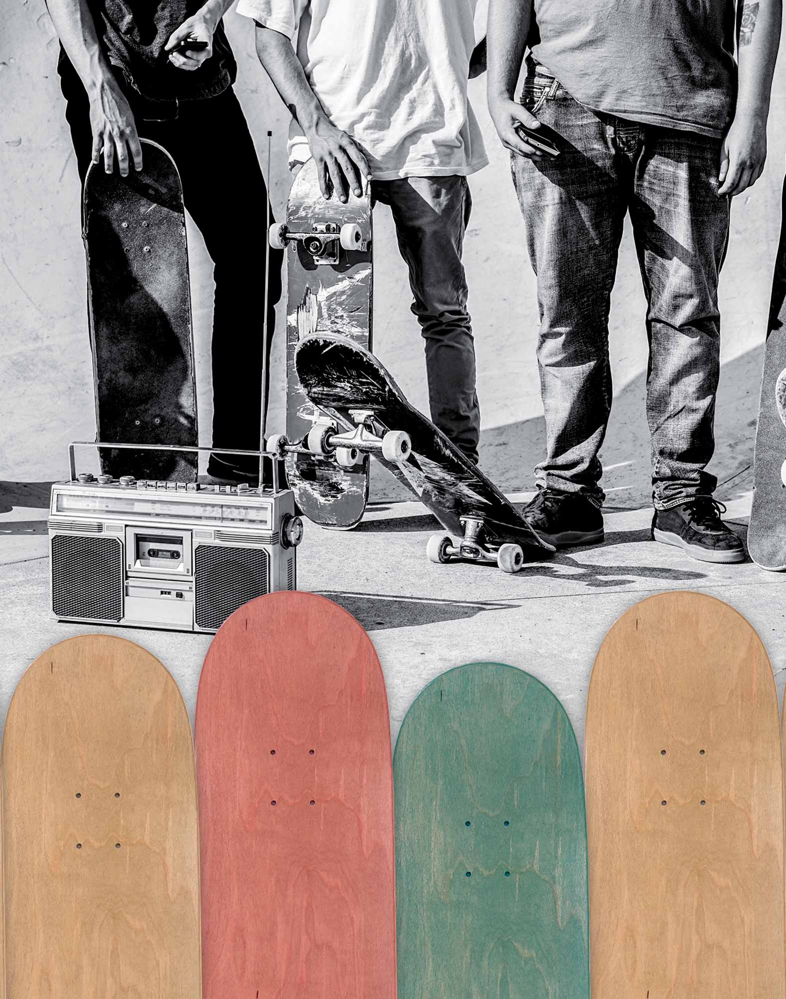 boxer court deck PULLIN en polyester