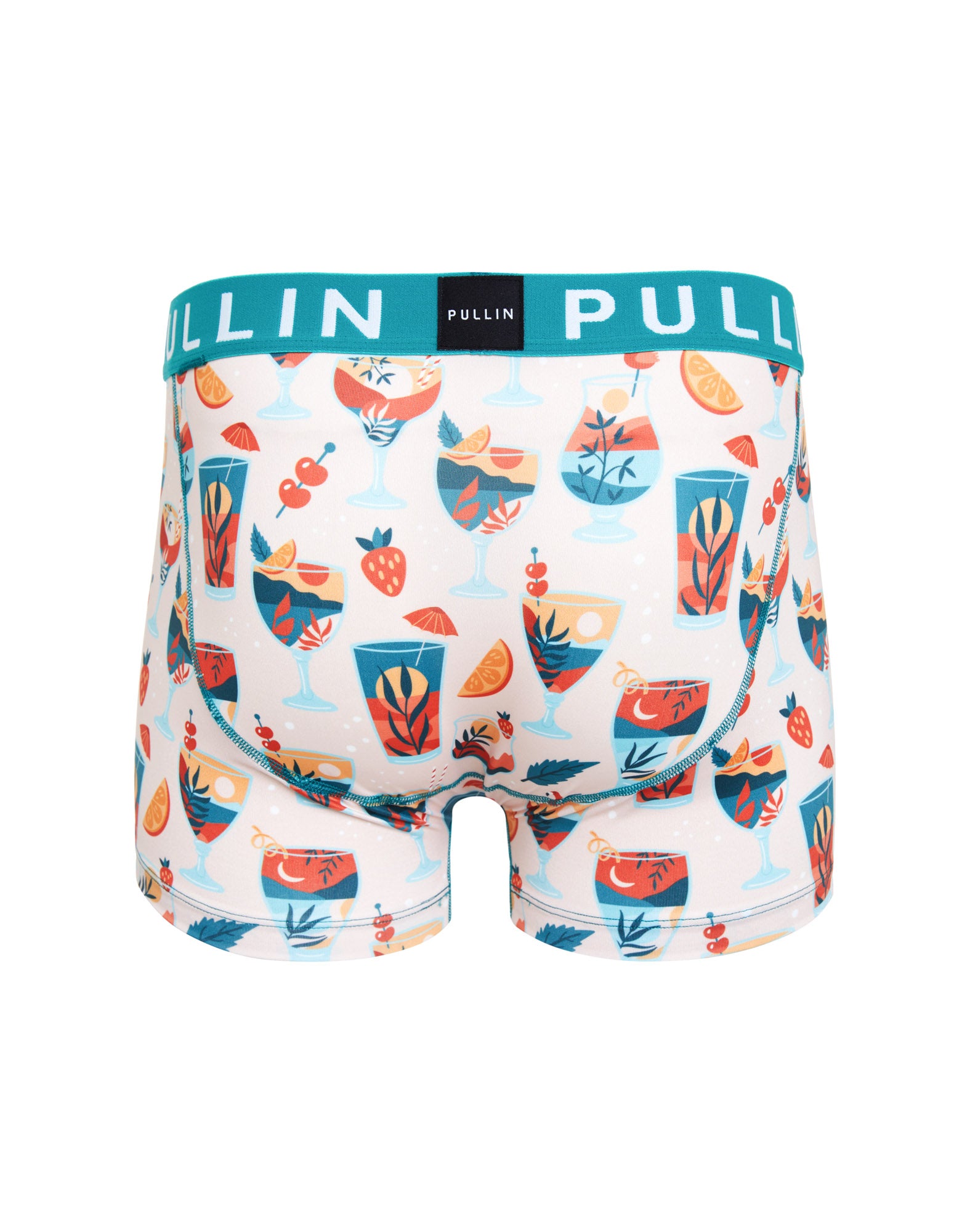 boxer court drinks PULLIN en lycra