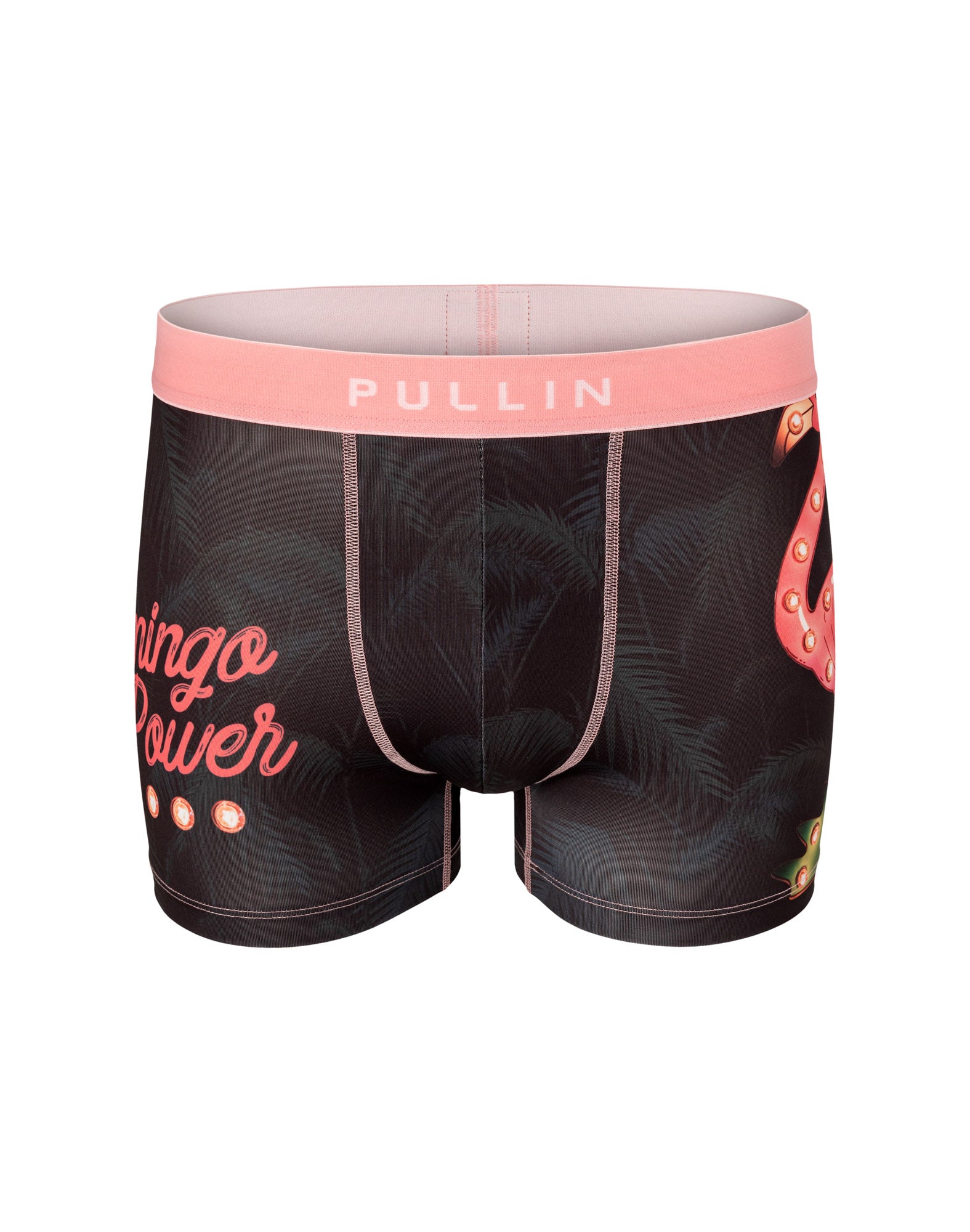 boxer court flamingopower PULLIN en lycra