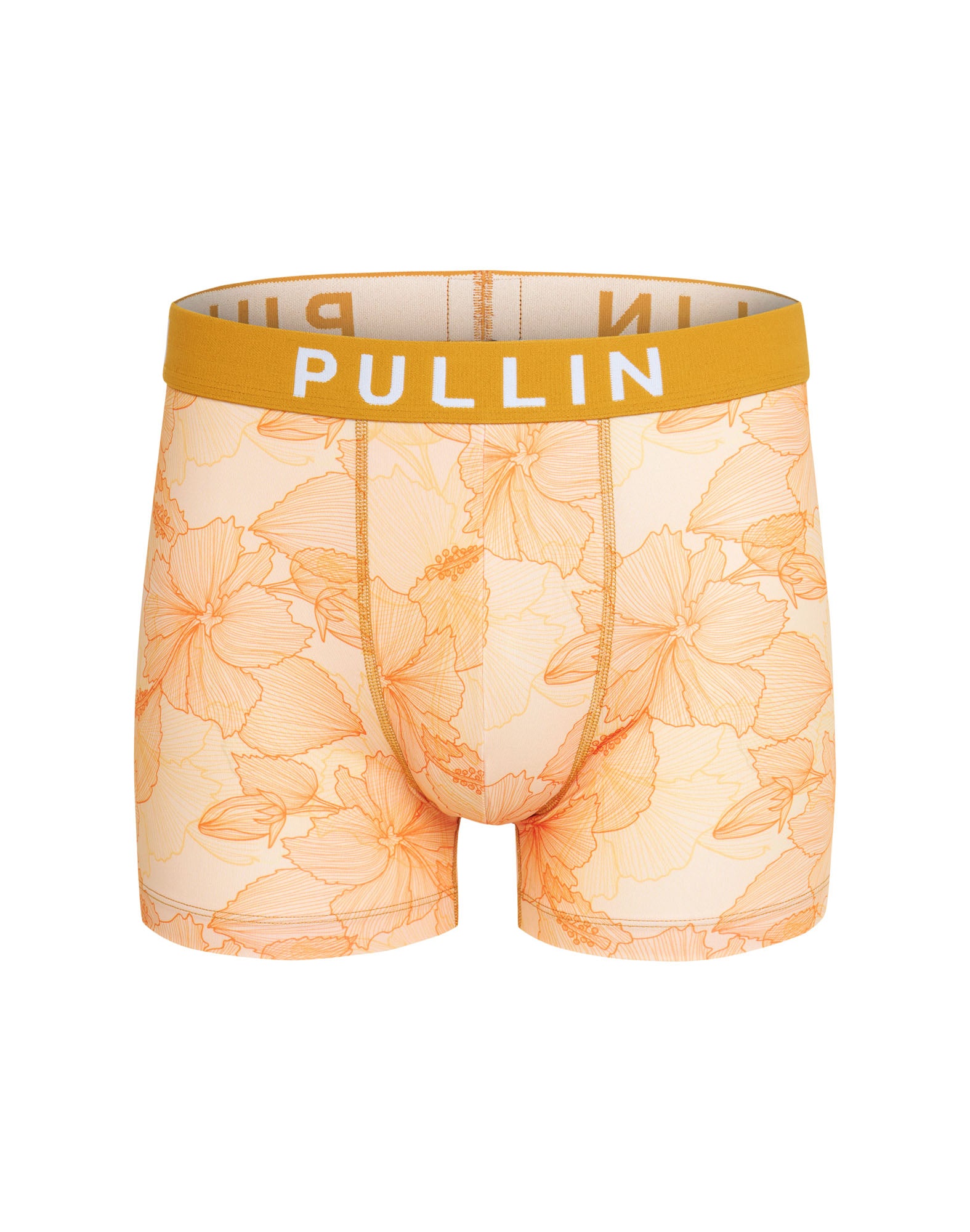 boxer court floworange PULLIN en lycra