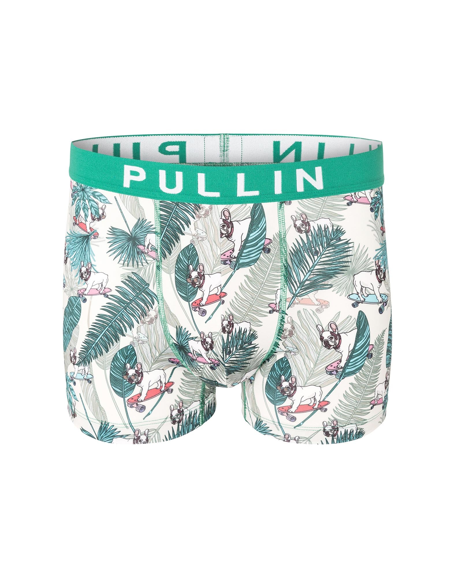 boxer homme imprimé boxer court frenchbulldog PULLIN en lycra