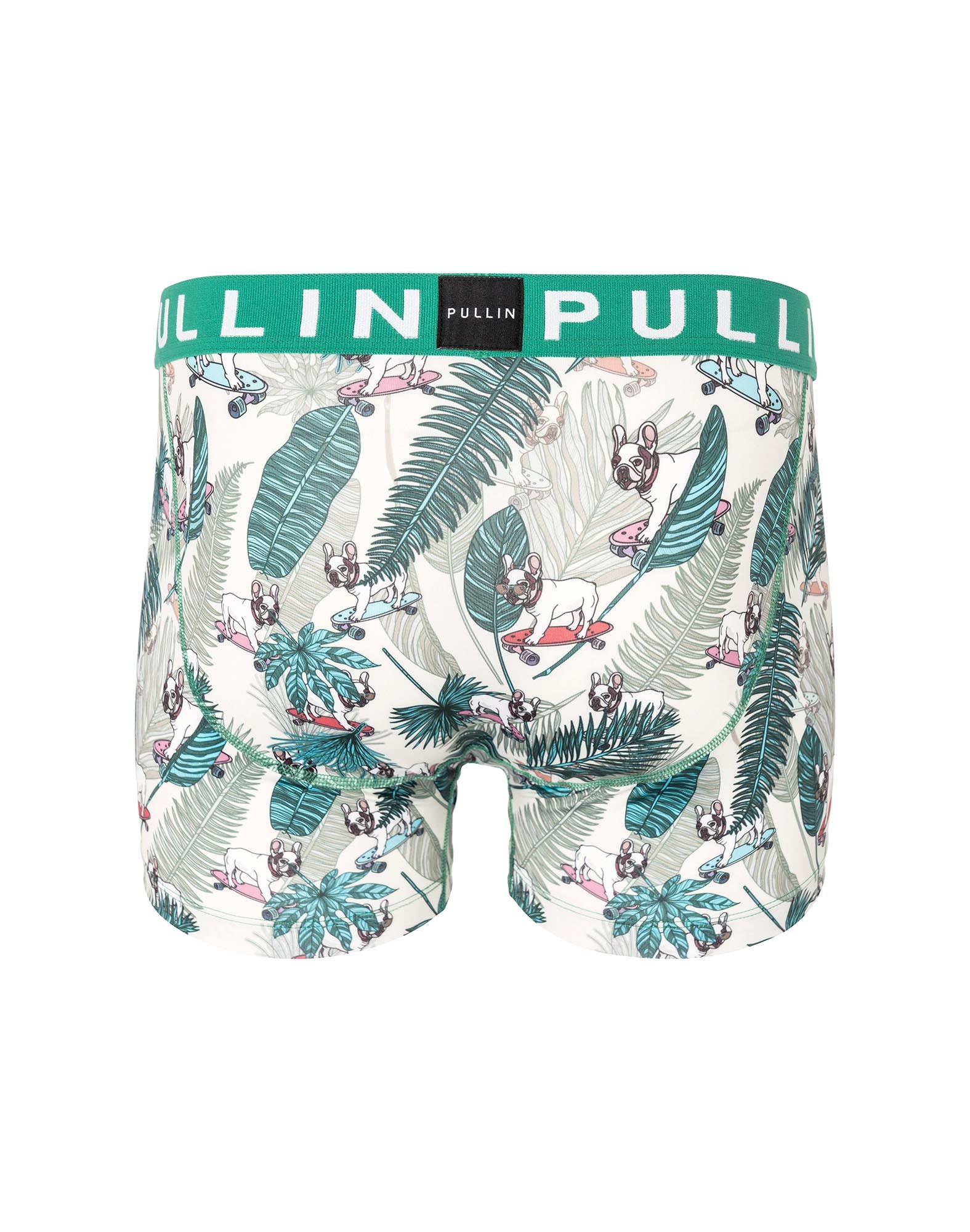 boxer homme imprimé boxer court frenchbulldog PULLIN en lycra